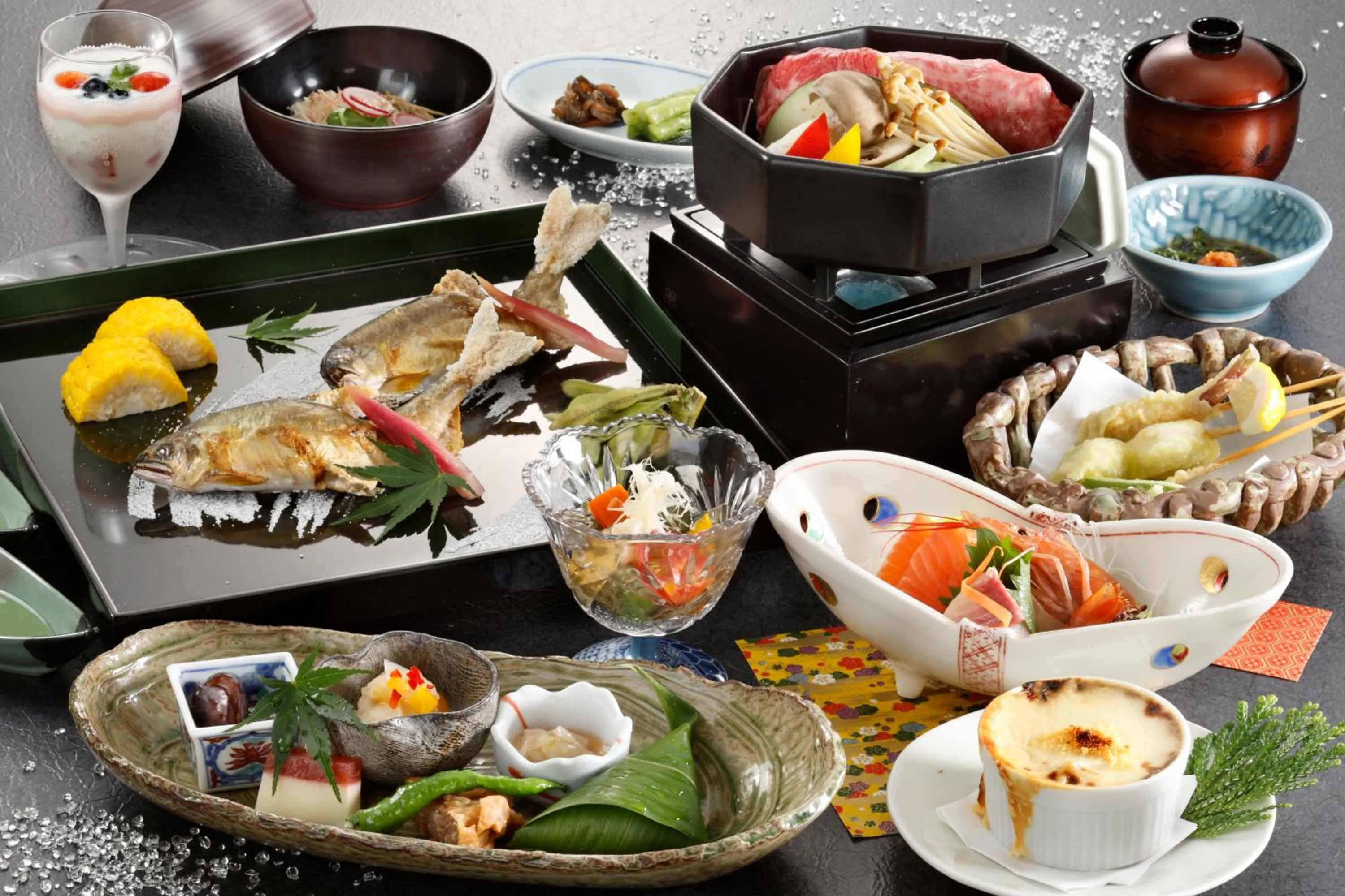 Food in Wafu-no-Yado MASUYA