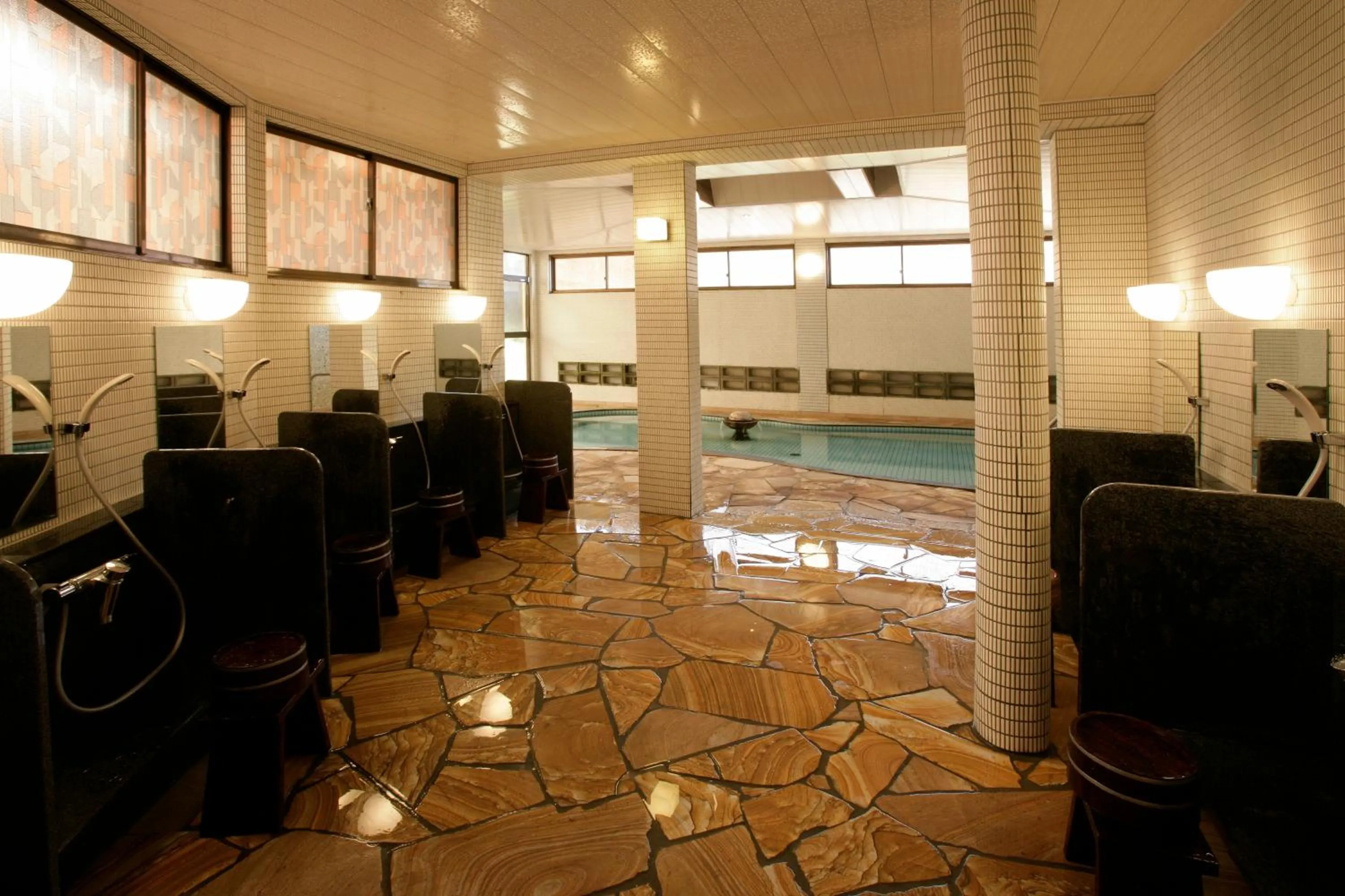 Hot Spring Bath in Wafu-no-Yado MASUYA