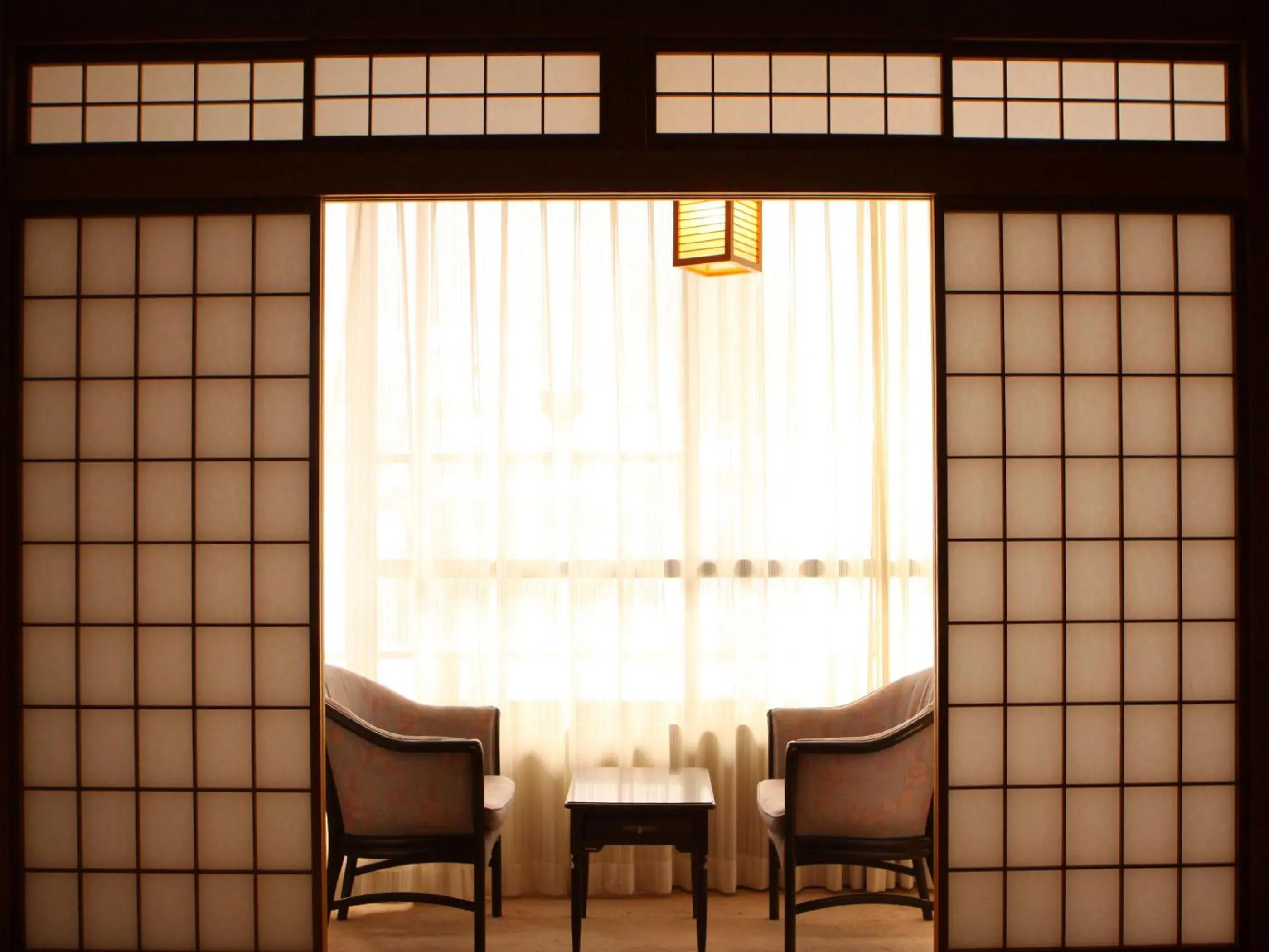 Japanese-Style Room with River View in Wafu no Yado Masuya                                                                             