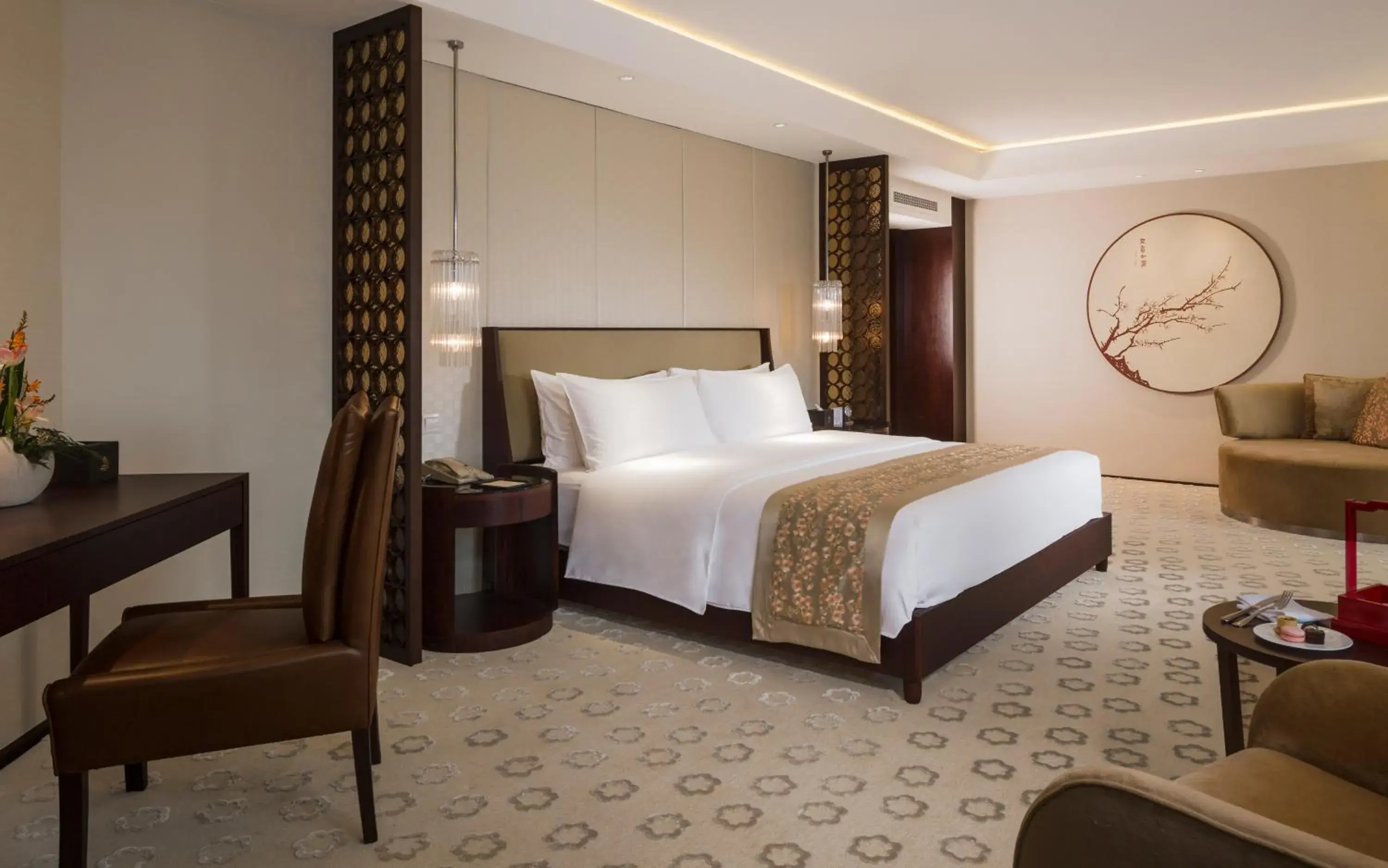 Bed in Jinling Hotel Bed in Jinling Hotel