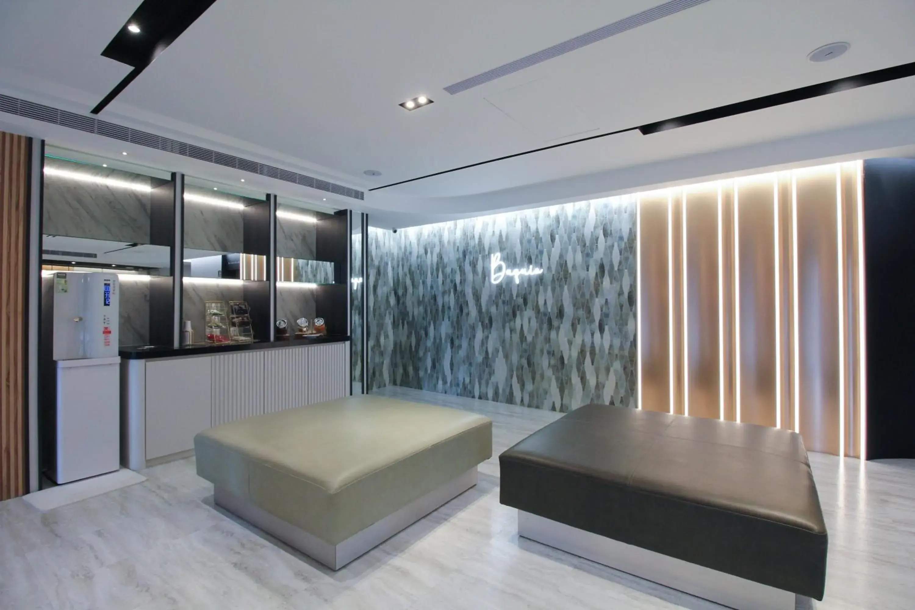 Bed in 台北碧瑤飯店 Hotel B Bed in 台北碧瑤飯店 Hotel B