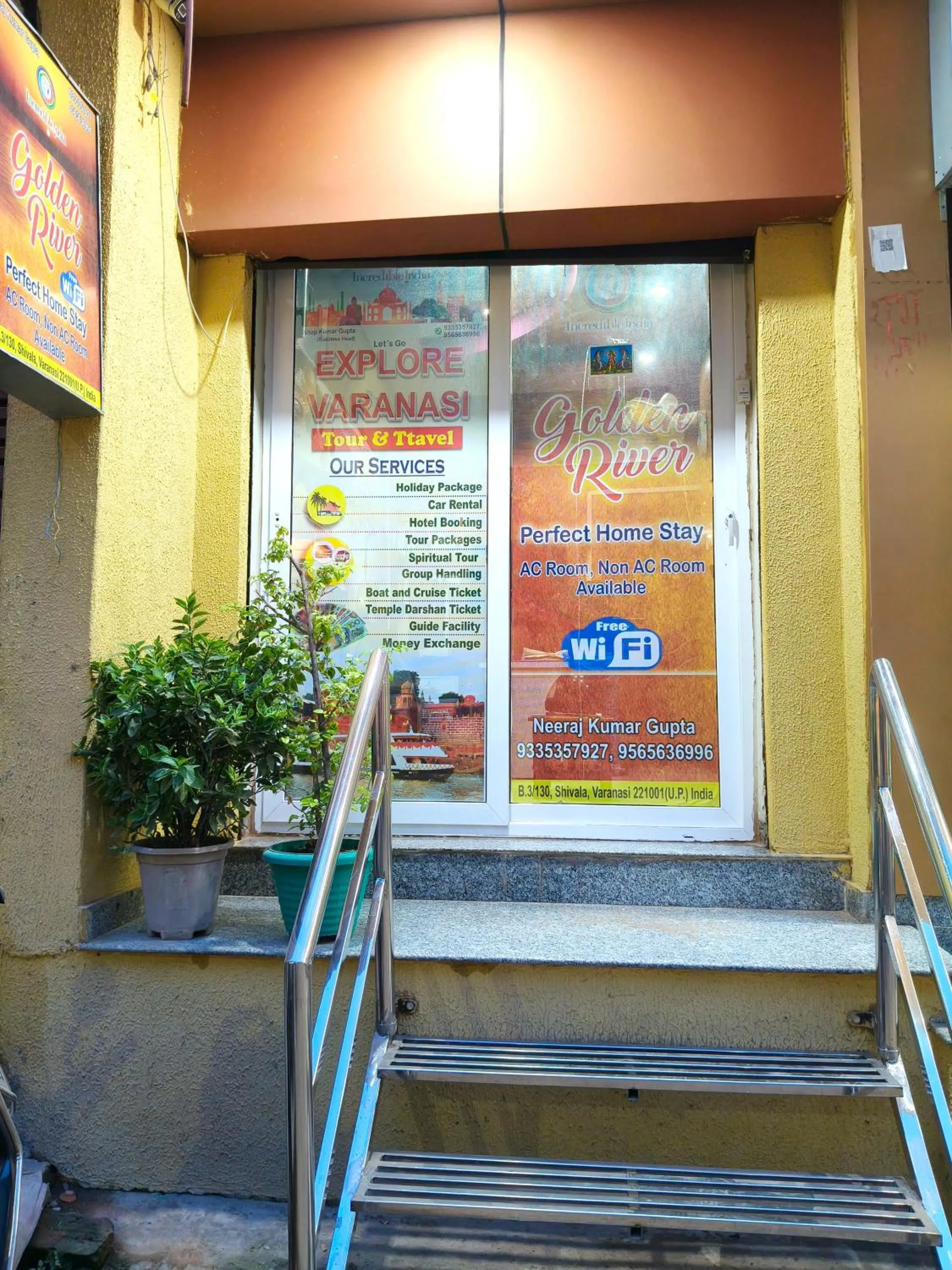 Property building in Golden River Homestay