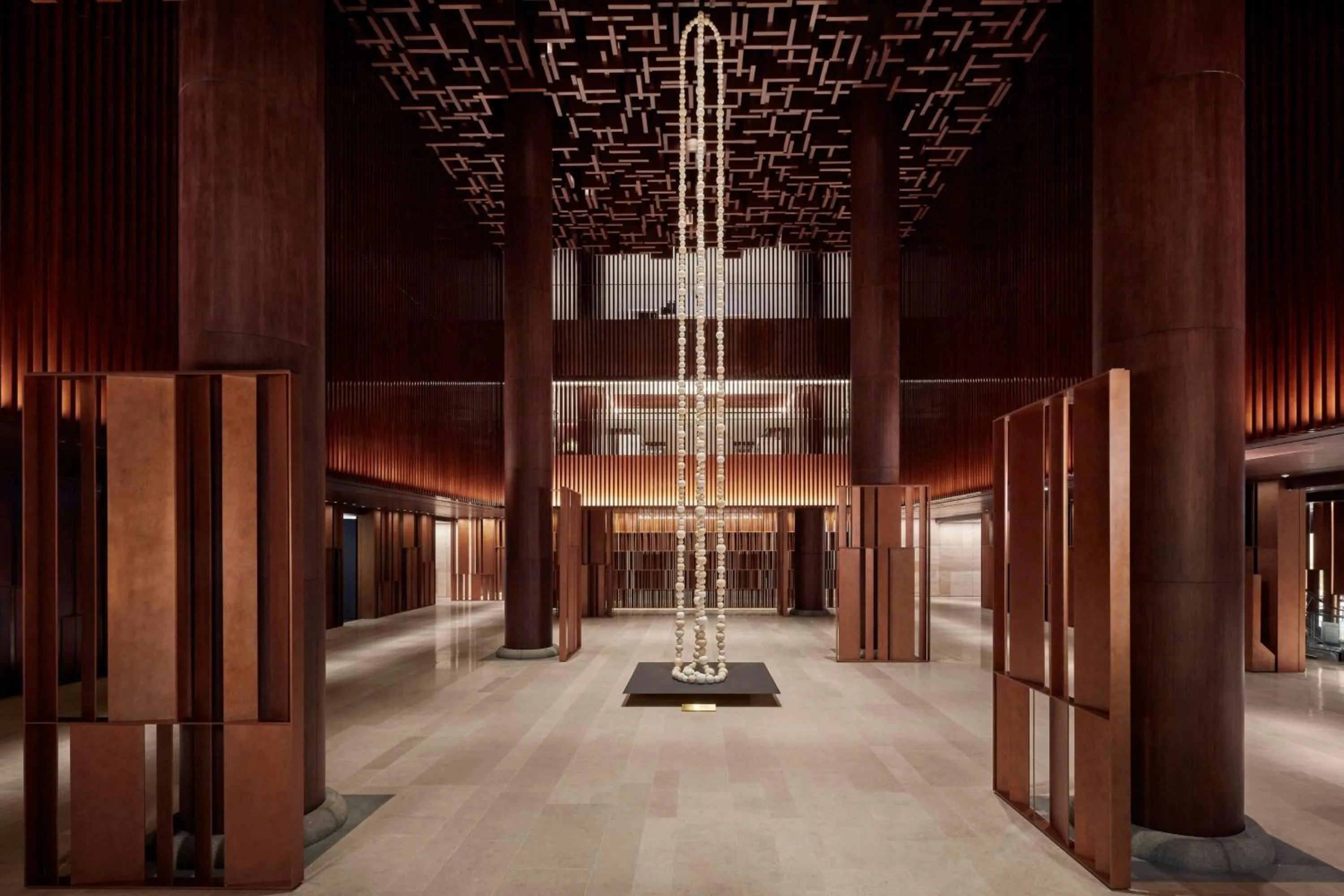 Lobby or reception in JW Marriott Hotel Seoul