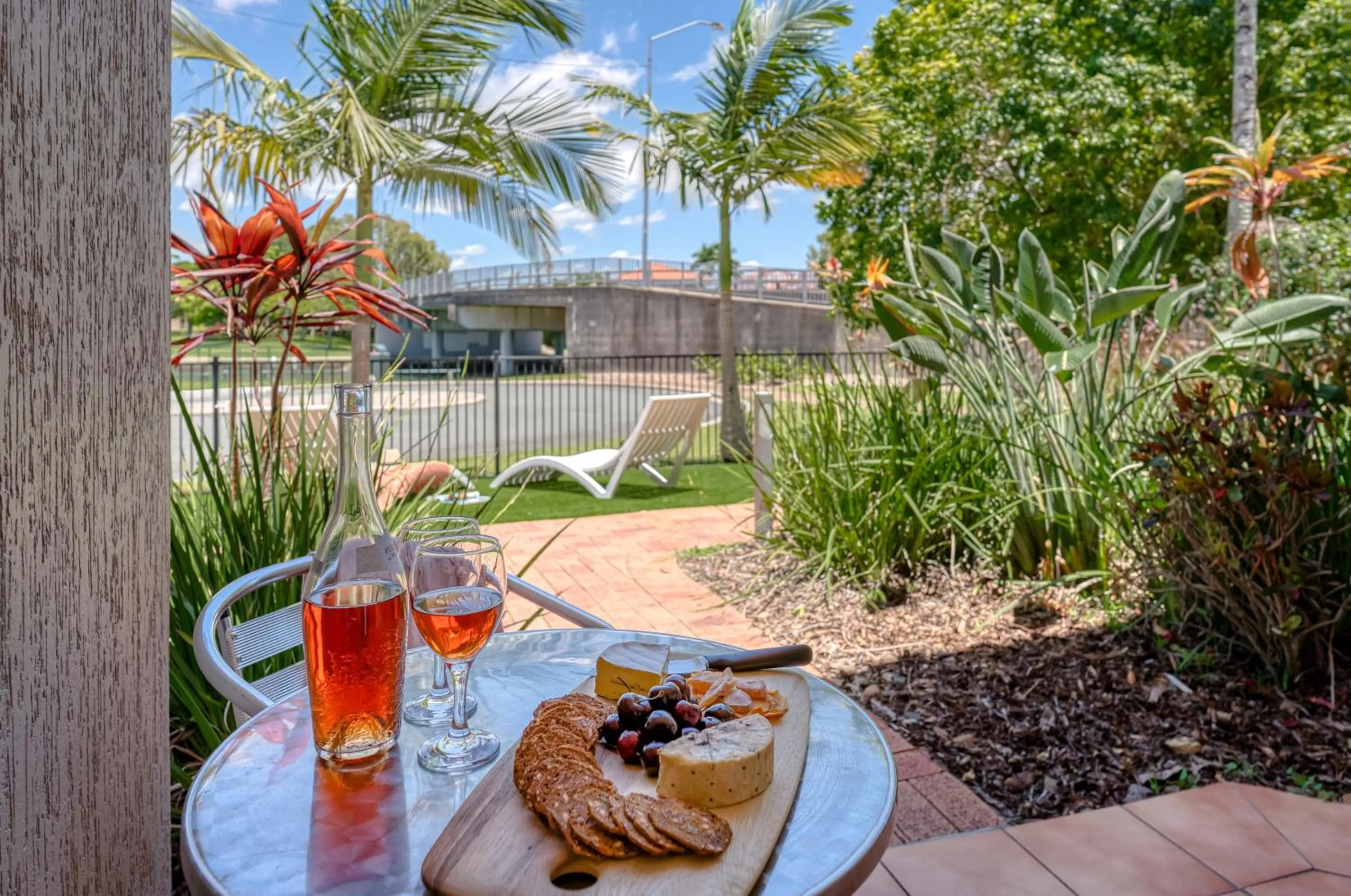 Patio in Noosa Sun - On the Noosa River