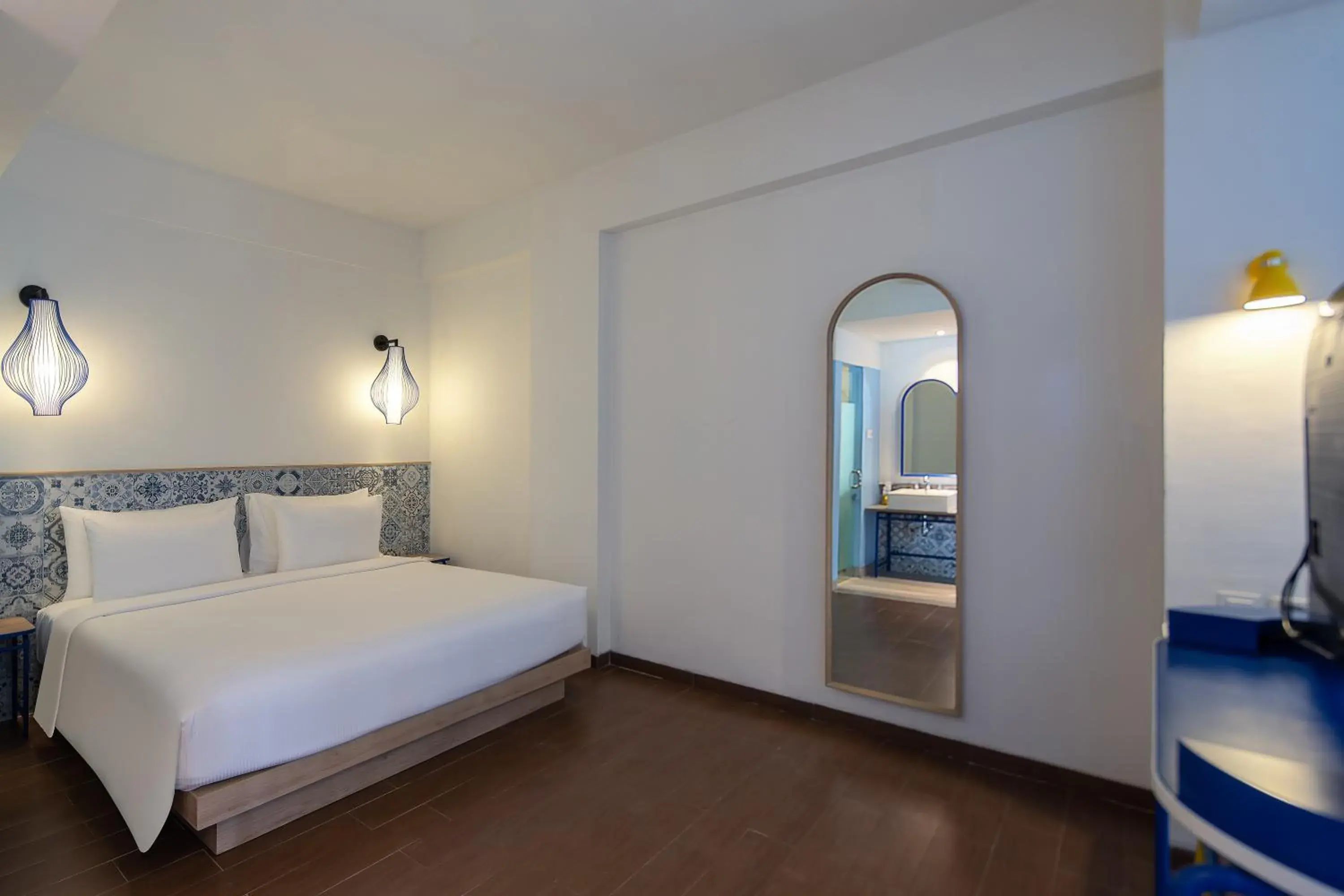 Bed in Kampi Hotel Legian Bed in Kampi Hotel Legian