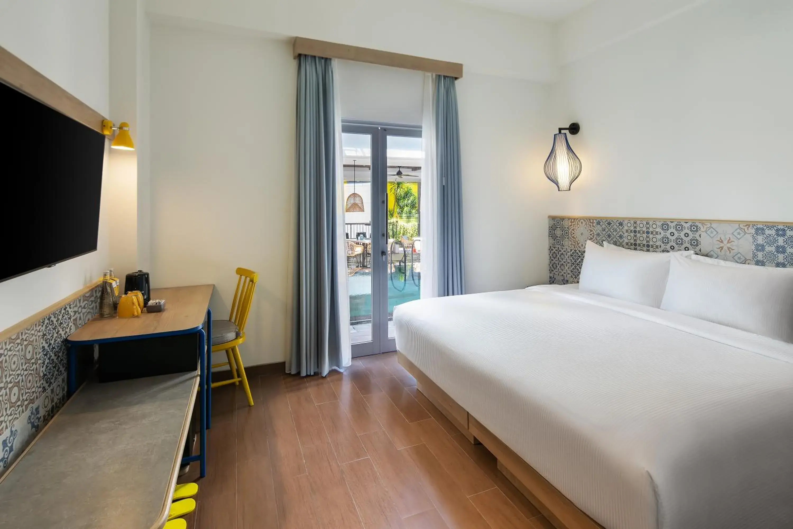 Bed in Kampi Hotel Legian Bed in Kampi Hotel Legian