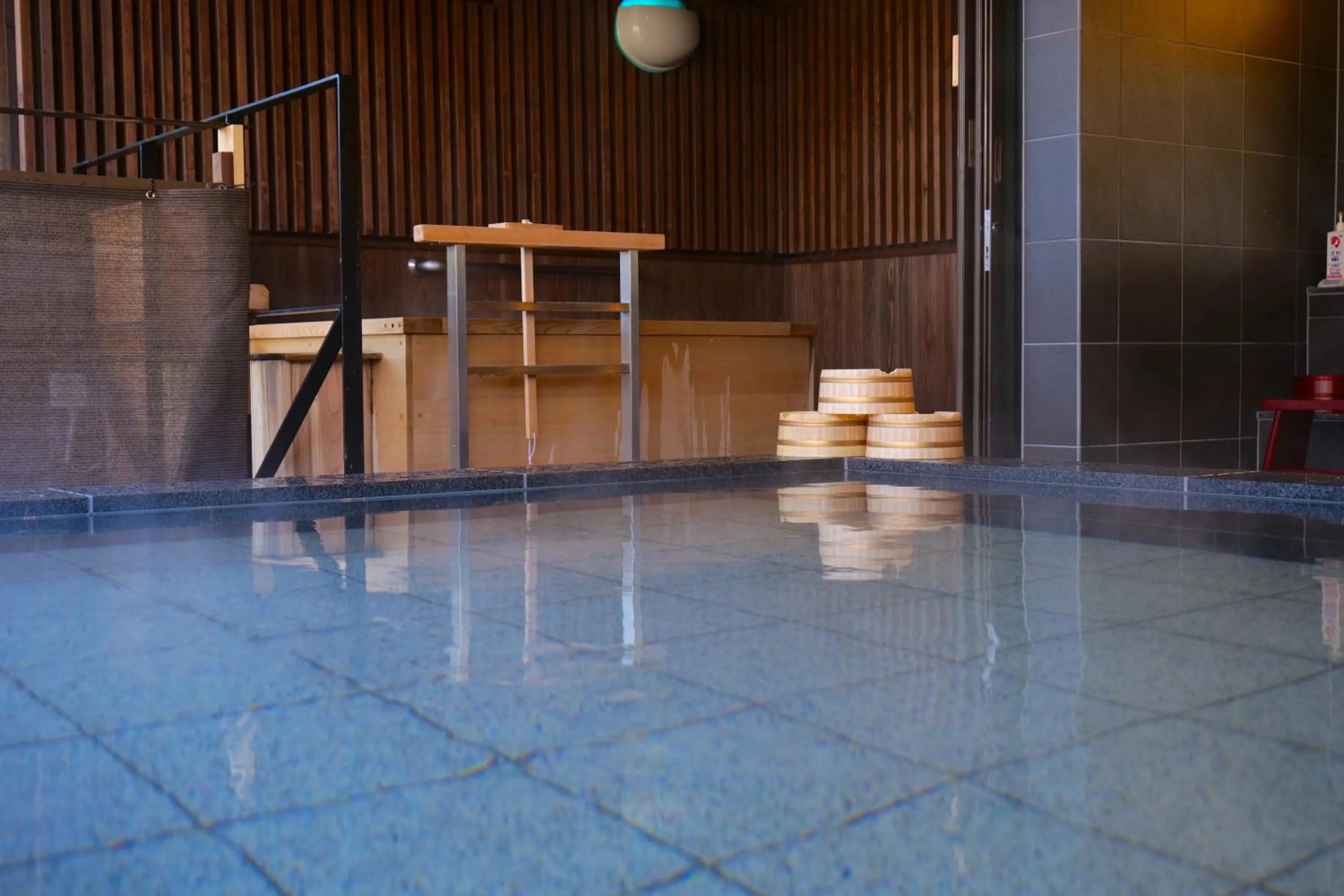 Open Air Bath in Nikko Hoshino Yado