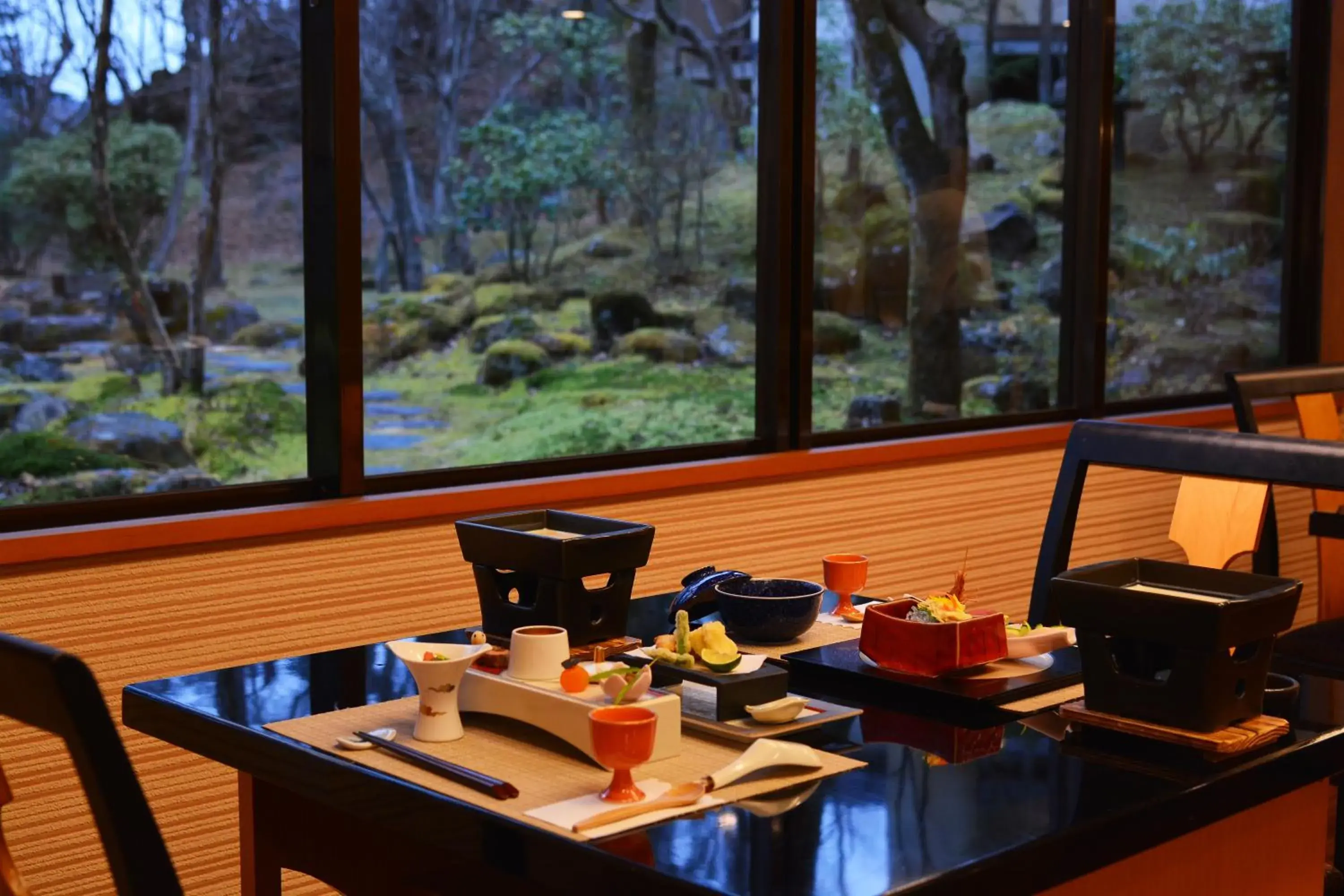 Food and drinks in Nikko Hoshino Yado Food and drinks in Nikko Hoshino Yado