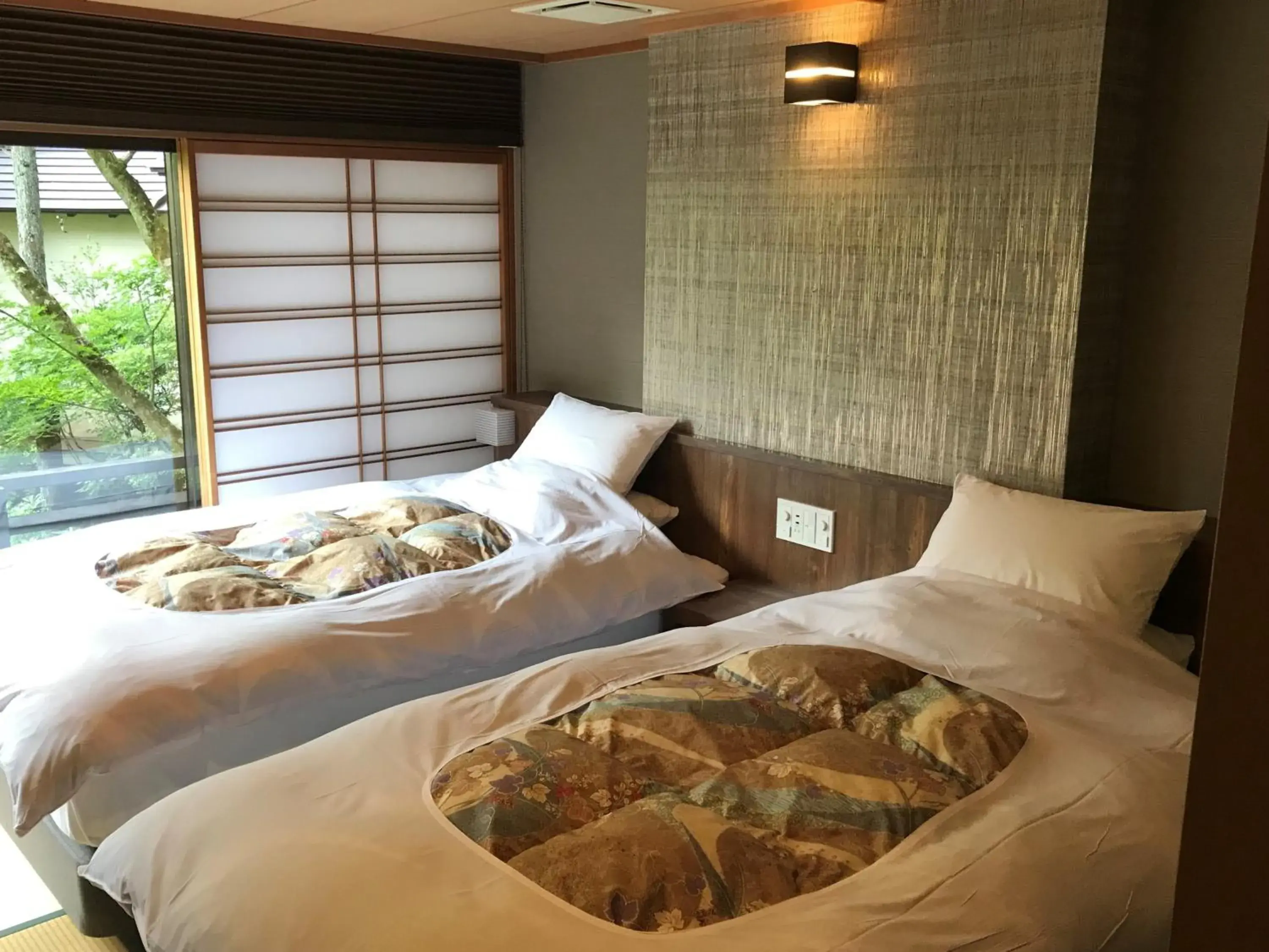 Deluxe Double or Twin Room,Private Bathroom,Garden View in Nikko Hoshino Yado Deluxe Double or Twin Room,Private Bathroom,Garden View in Nikko Hoshino Yado