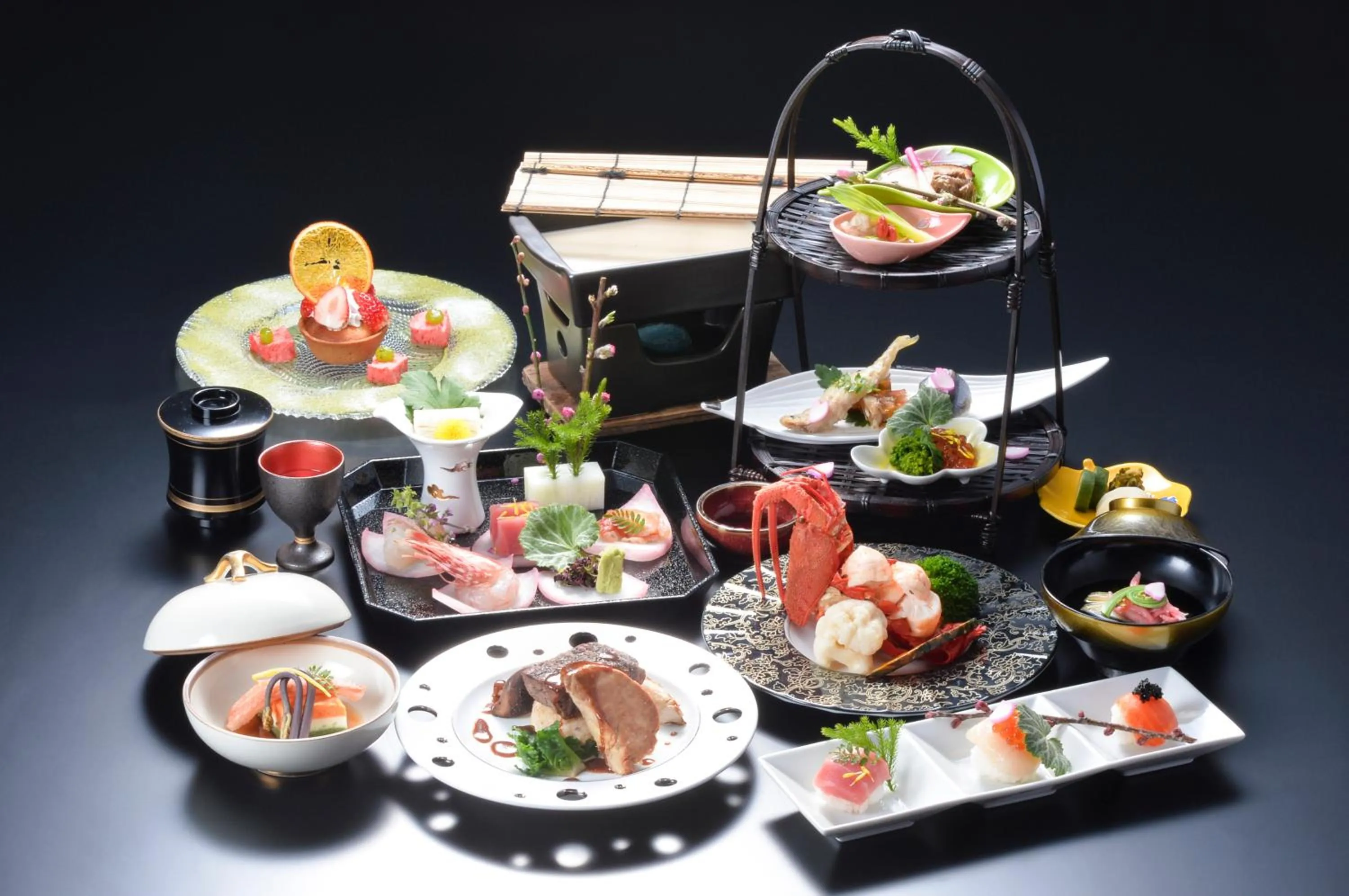 Dinner in Nikko Hoshino Yado