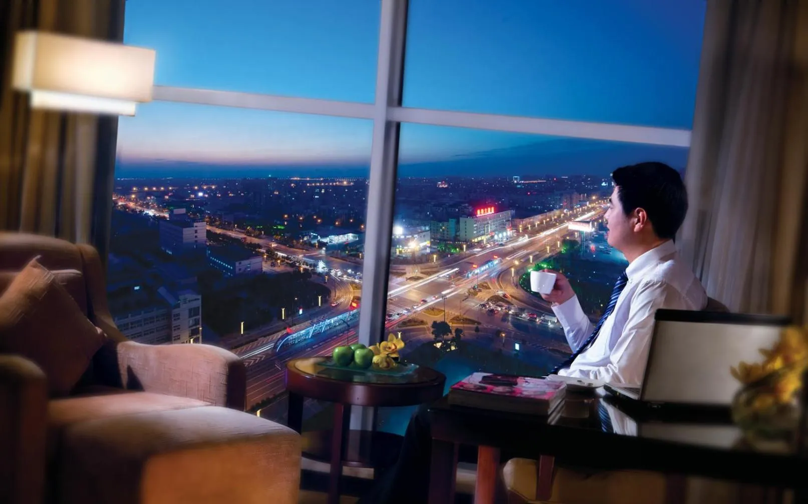 View (from property/room) in Yidu Jinling Grand Hotel Yancheng