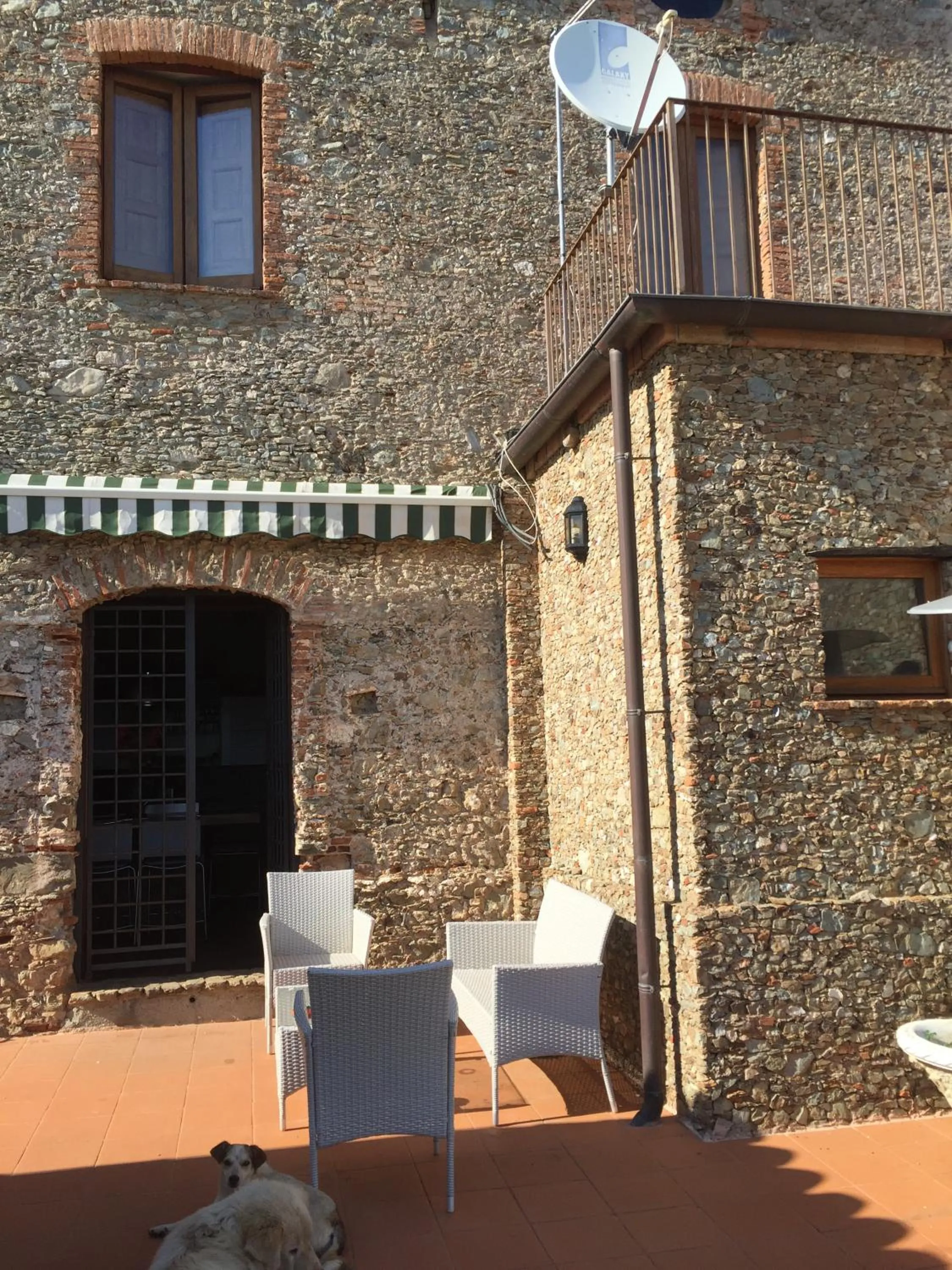 Patio in Lo sguardo sul golfo