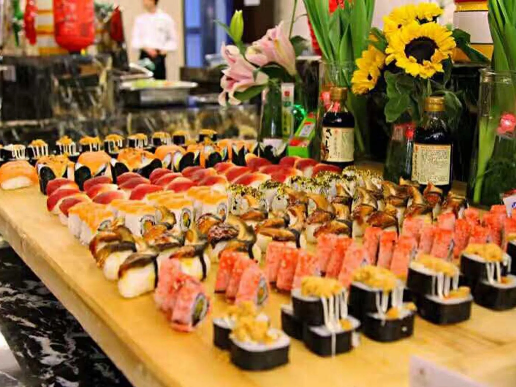 Buffet breakfast in Hongrui Jinling Grand Hotel Hefei