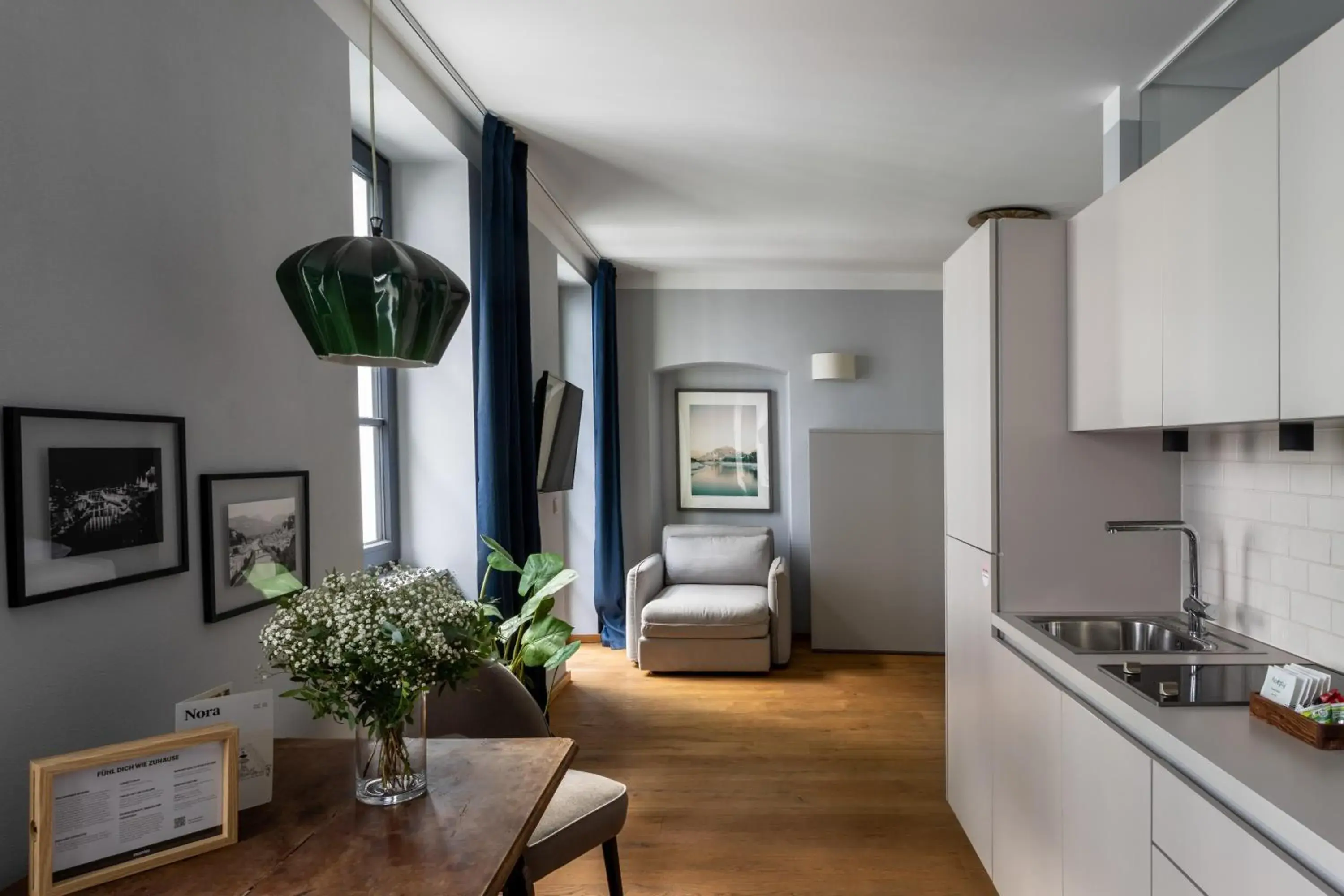 Large Studio with Kitchen, Balcony and Sofa Bed in Numa Salzburg Nora Large Studio with Kitchen, Balcony and Sofa Bed in Numa Salzburg Nora