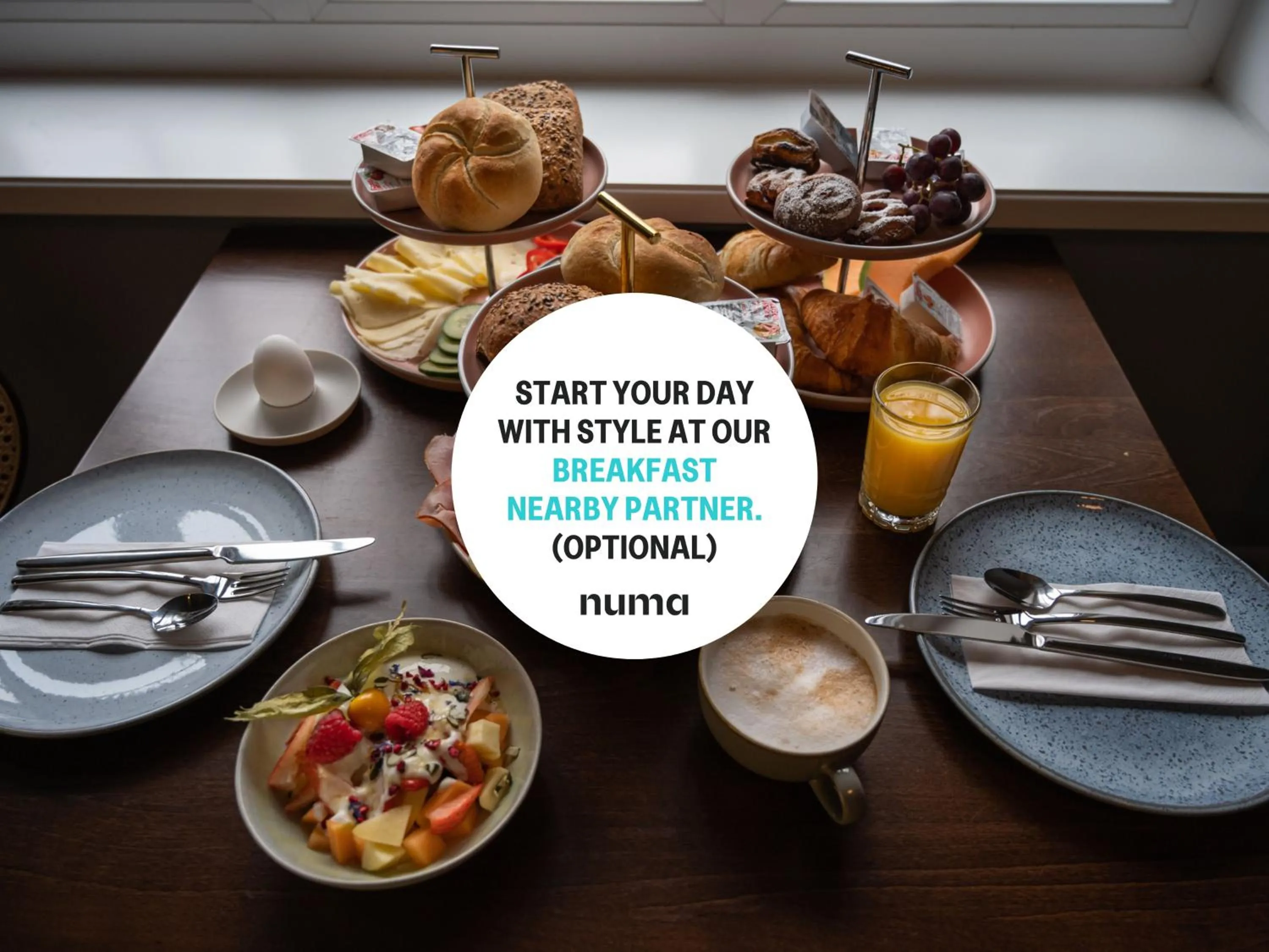 Breakfast in Numa Salzburg Nora