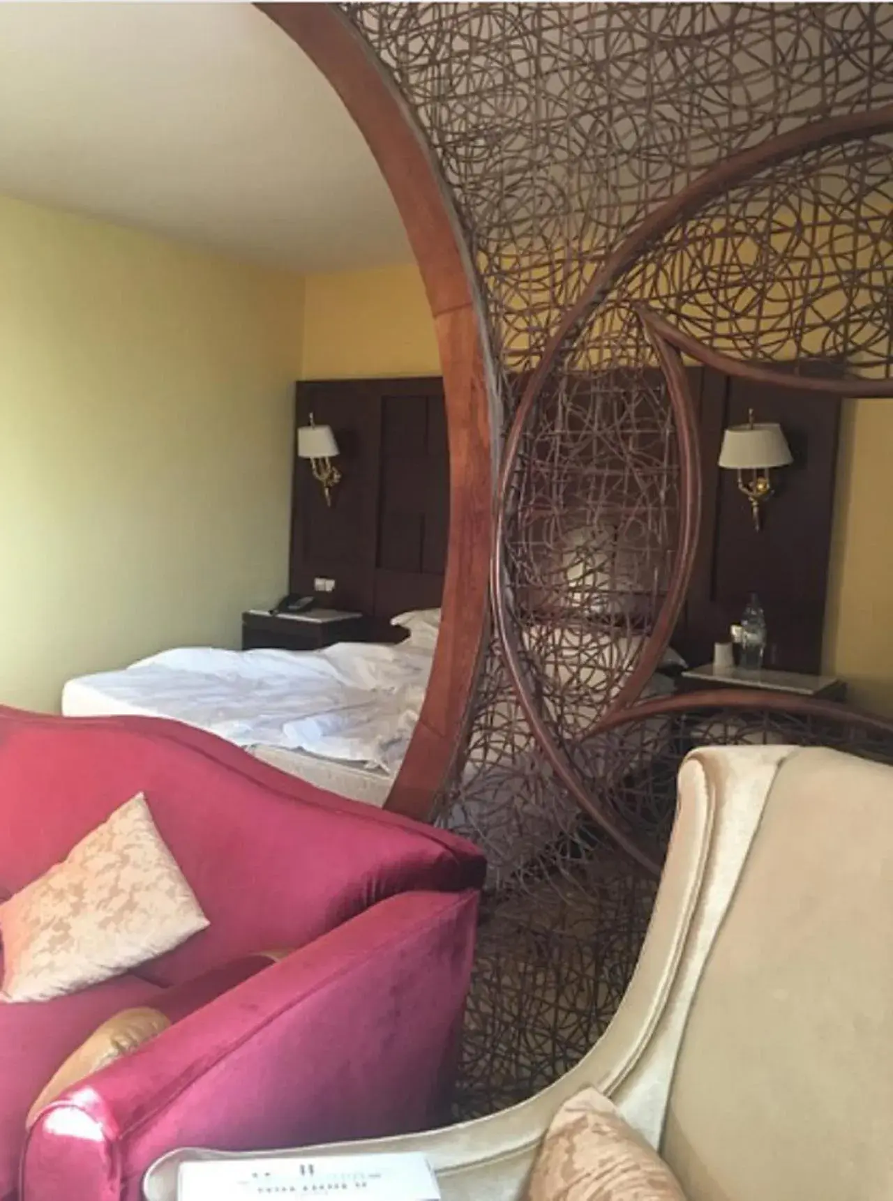 Bed in Oasis Hotel Bed in Oasis Hotel