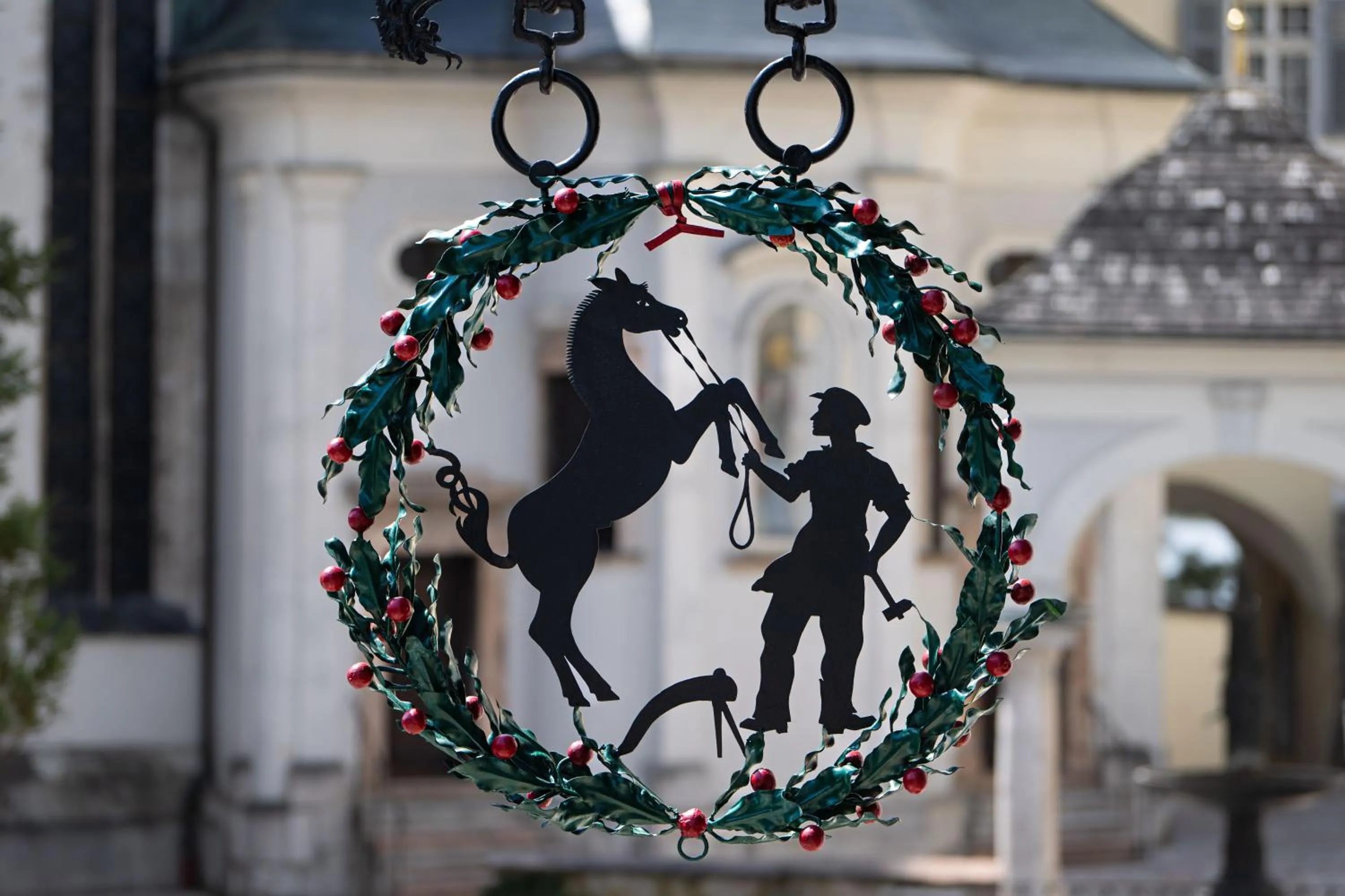 Decorative detail in Schwarzes Rössl