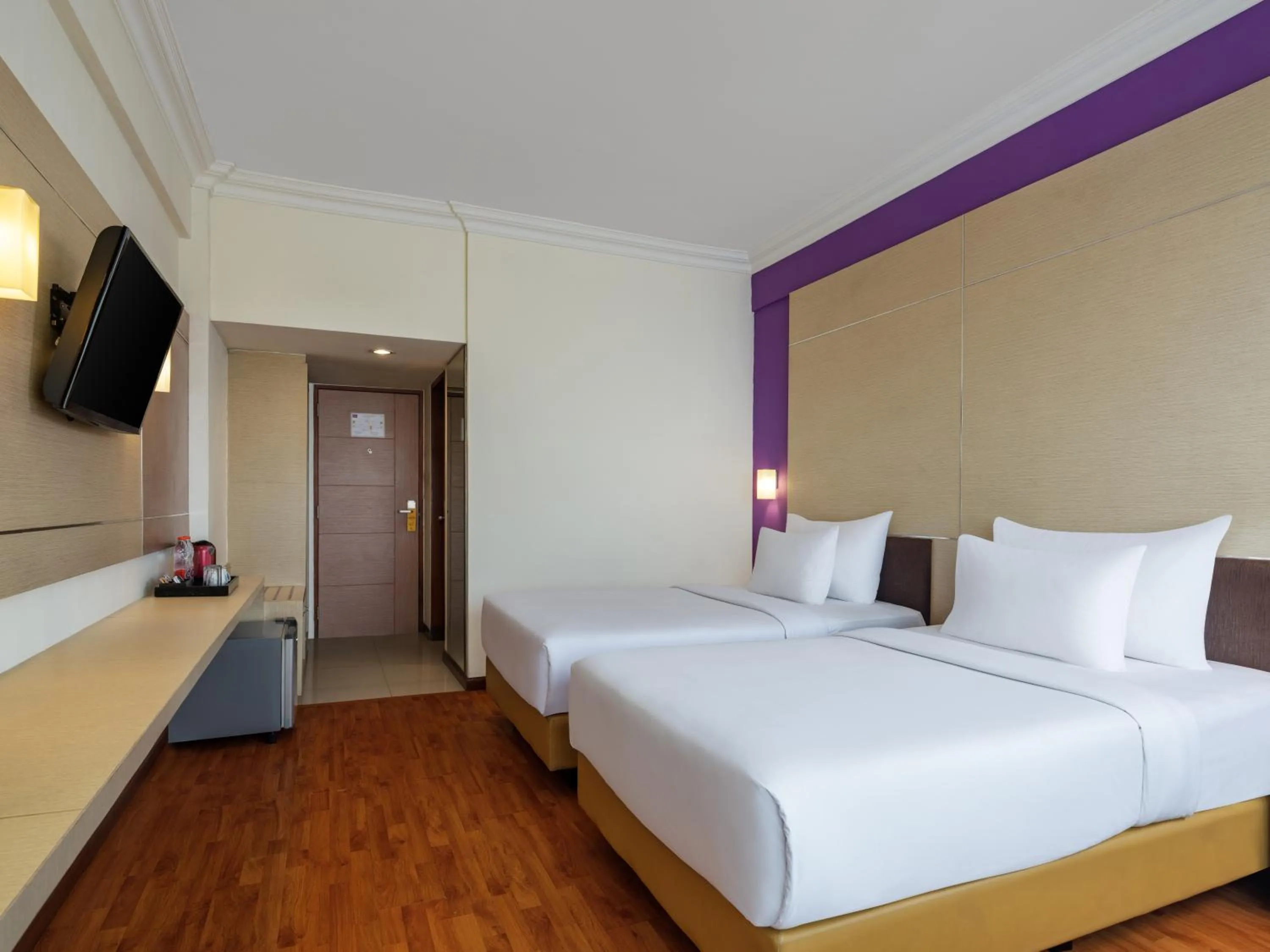 Bed in Grand Inna Tunjungan Hotel Surabaya