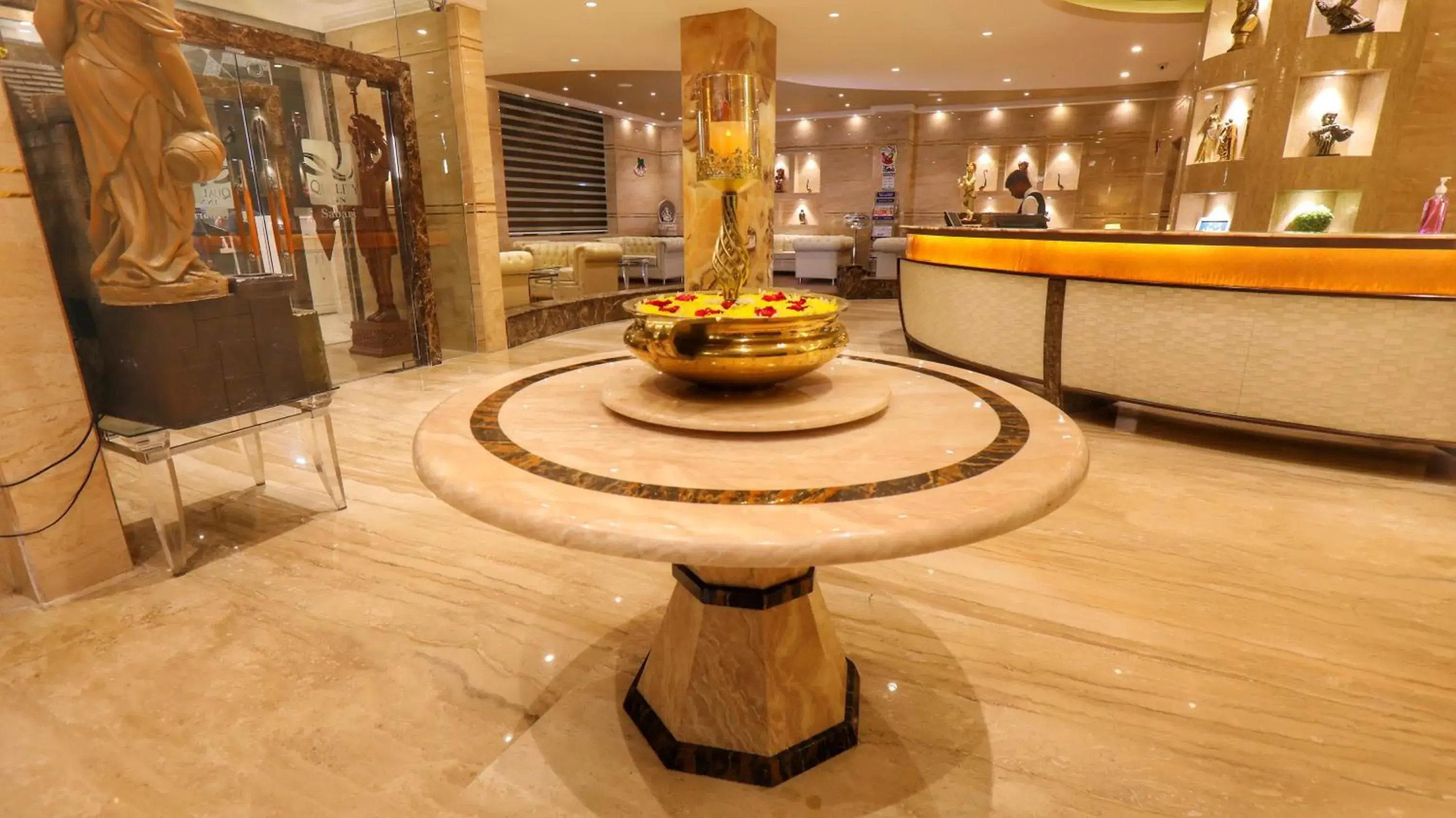 Lobby or reception in Quality Inn Sabari Lobby or reception in Quality Inn Sabari