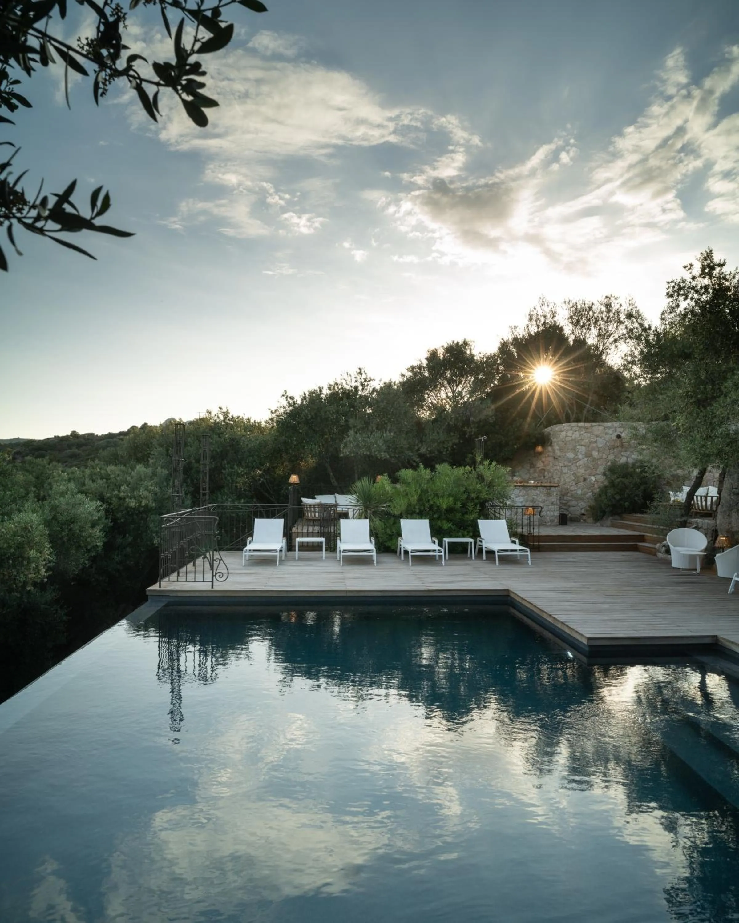 Swimming pool in Hotel A Piattatella