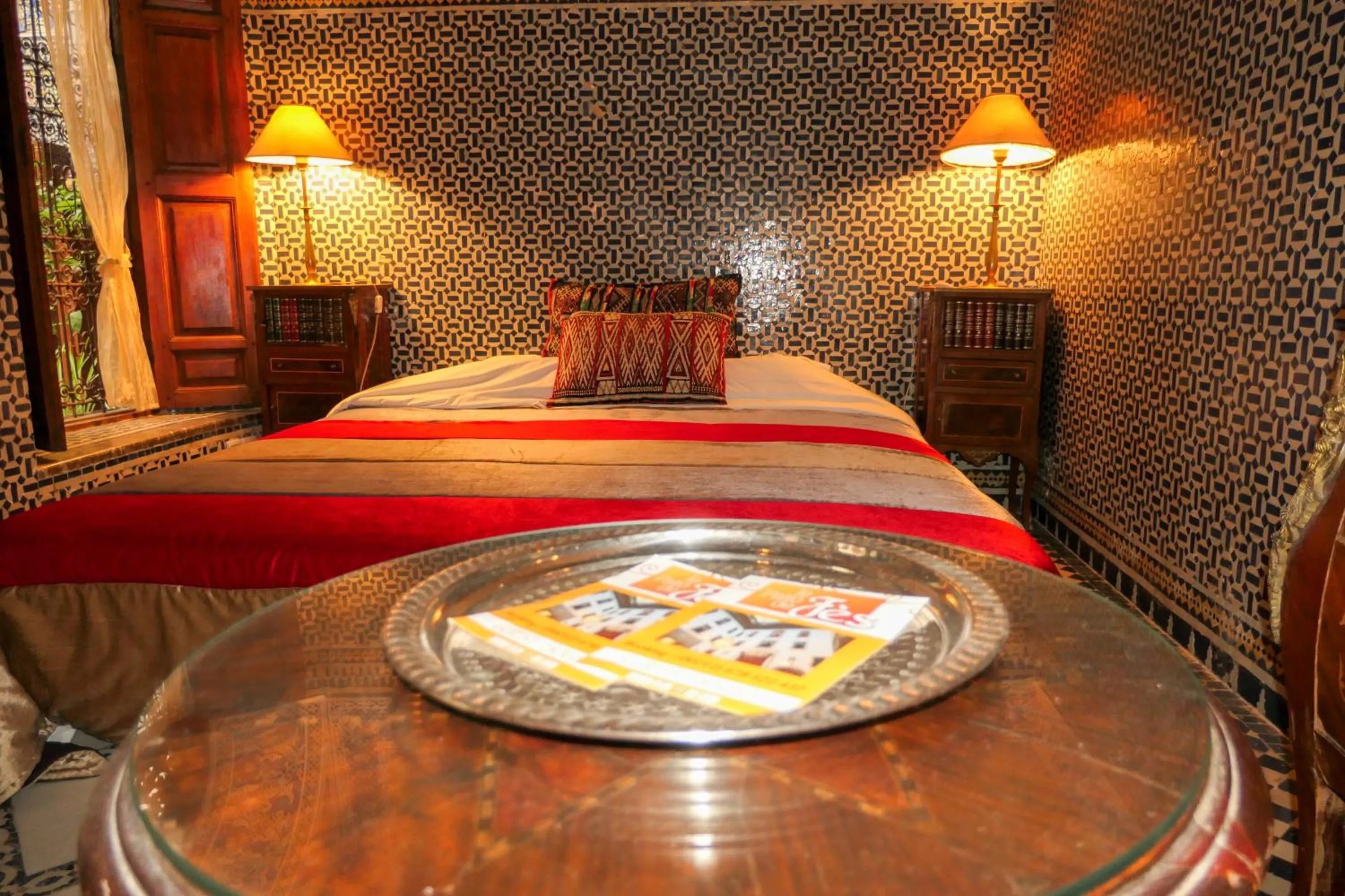 Photo of the whole room, Bed in Riad Le Patio De Fes