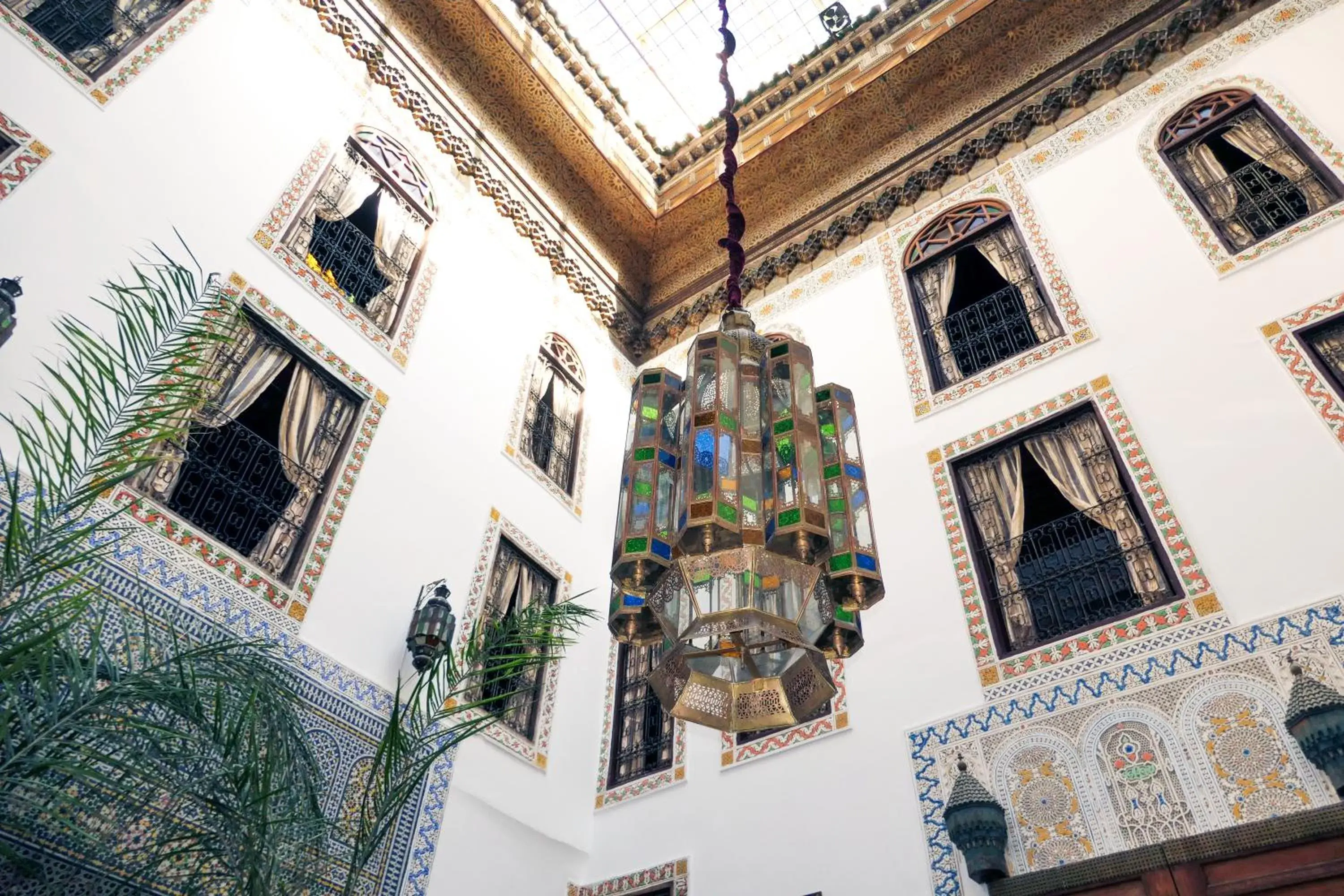 Double Room with Private External Bathroom - single occupancy in Riad Le Patio De Fes Double Room with Private External Bathroom - single occupancy in Riad Le Patio De Fes