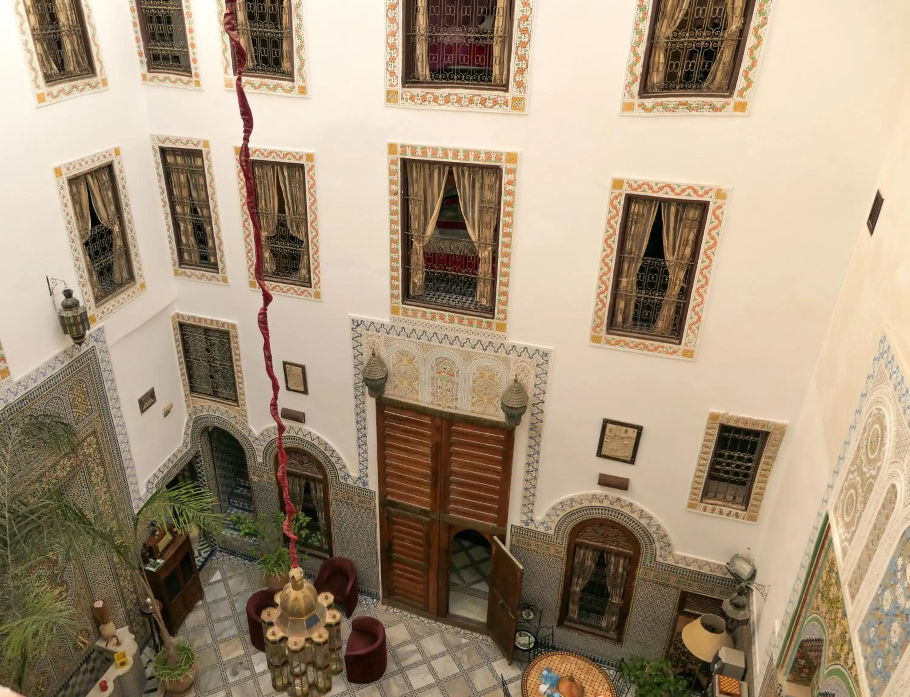 Double Room with Private External Bathroom - single occupancy in Riad Le Patio De Fes Double Room with Private External Bathroom - single occupancy in Riad Le Patio De Fes