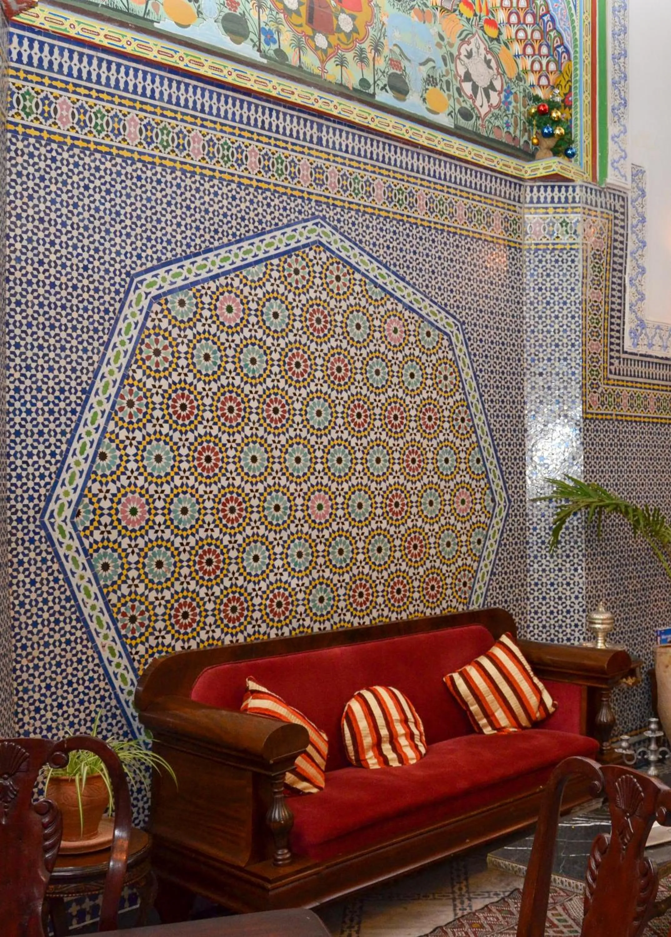 Lobby or reception in Riad Le Patio De Fes