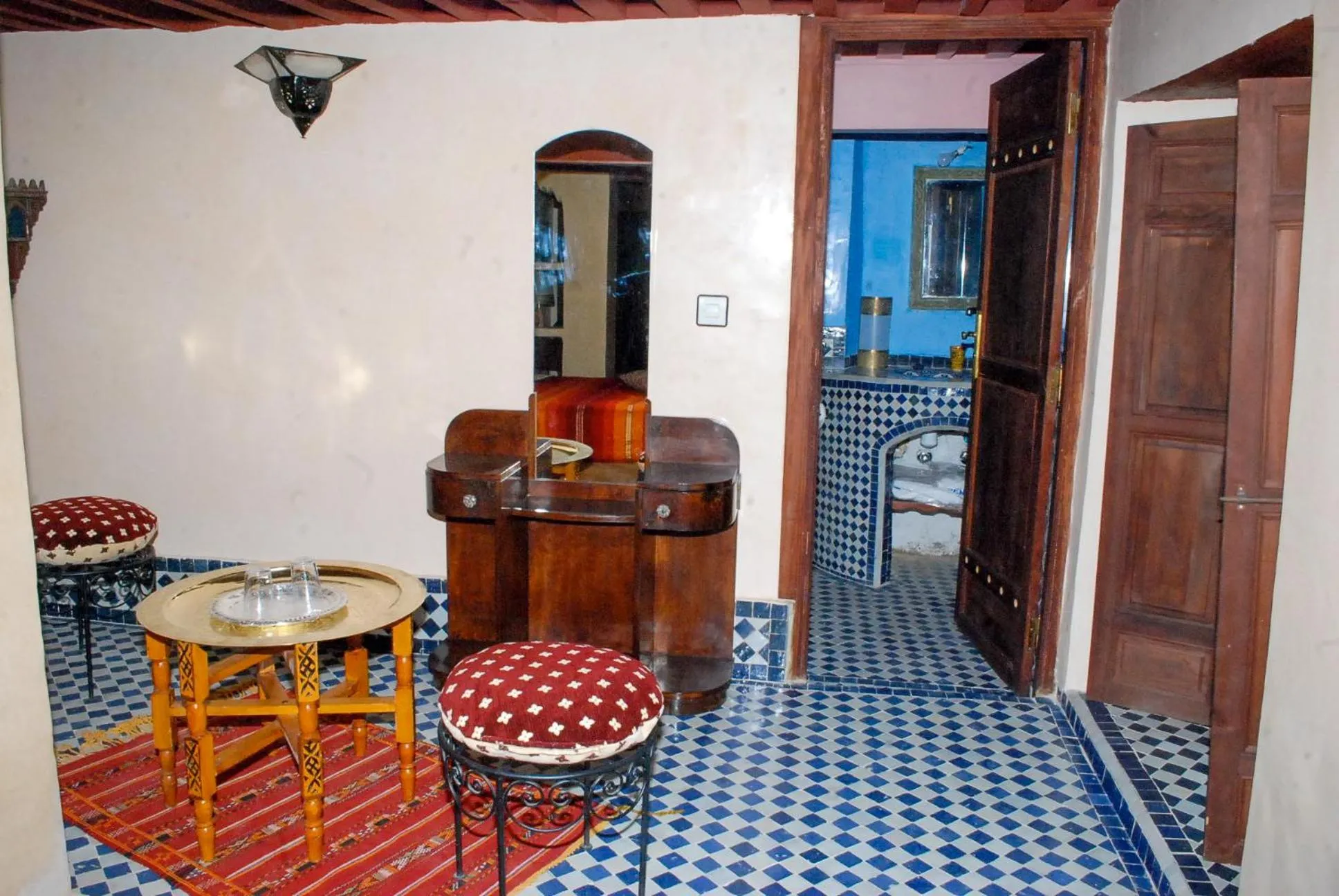 Seating area in Riad Le Patio De Fes