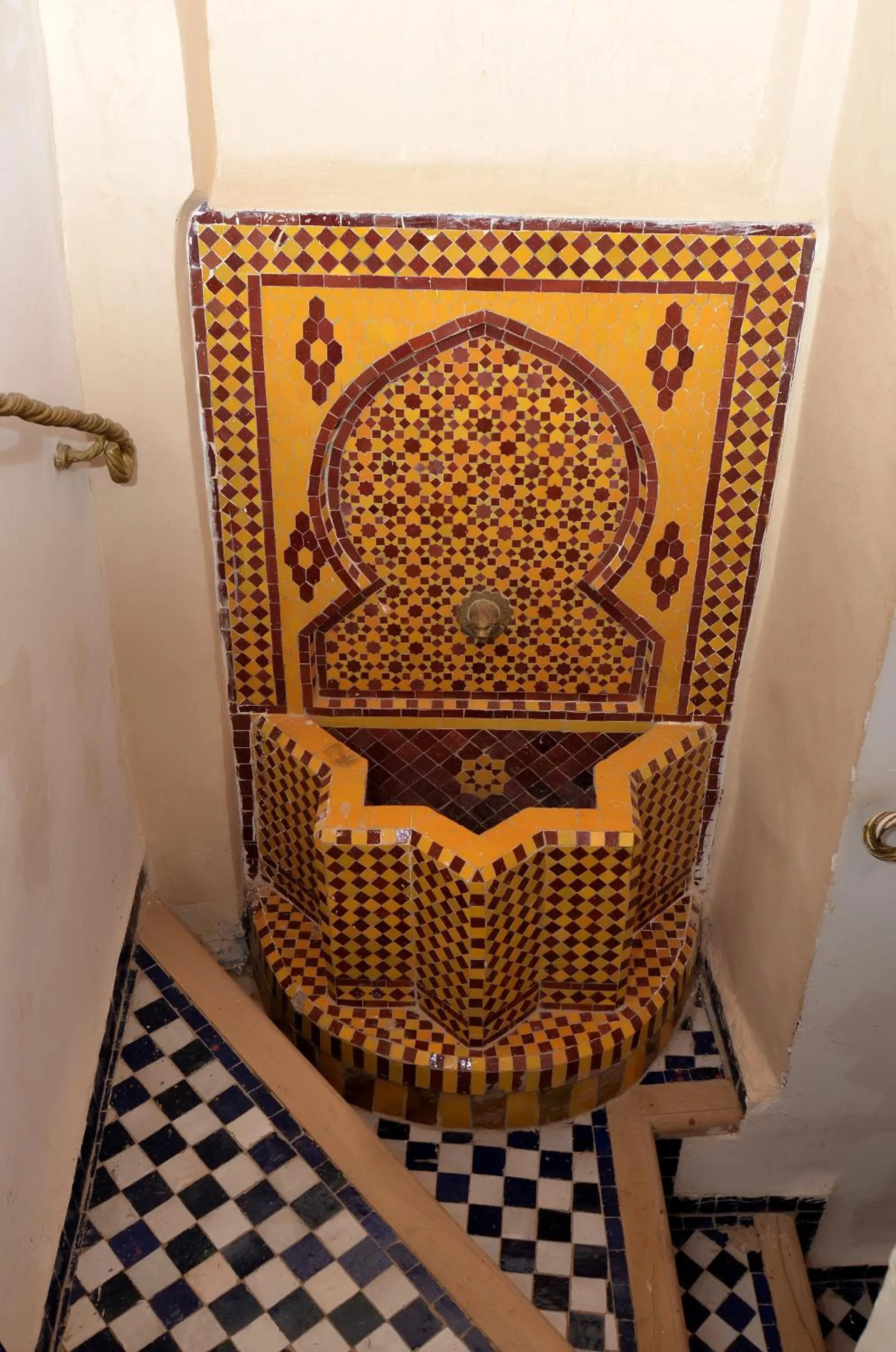 Decorative detail in Riad Le Patio De Fes