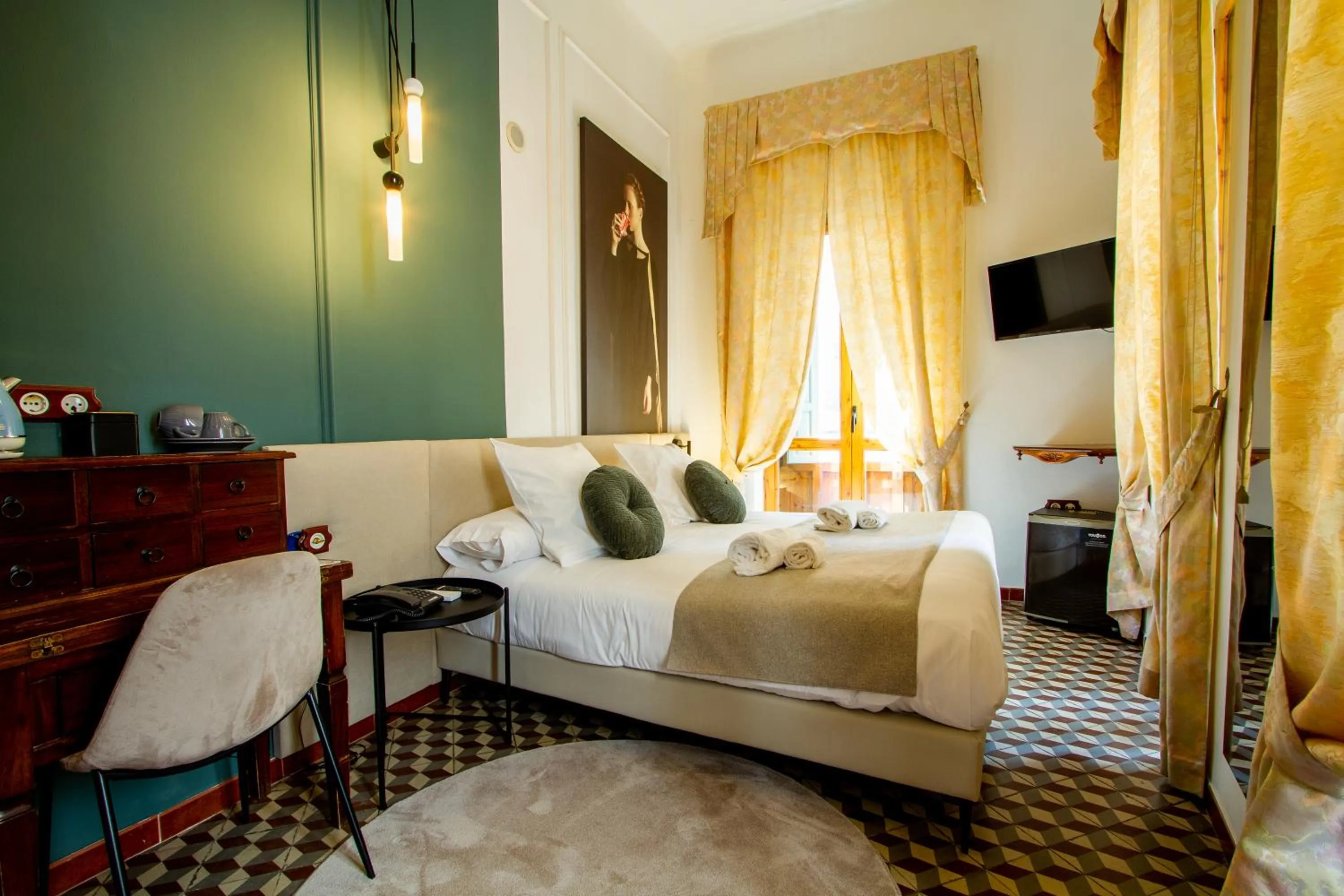 Bed in Les Monges Palace Boutique