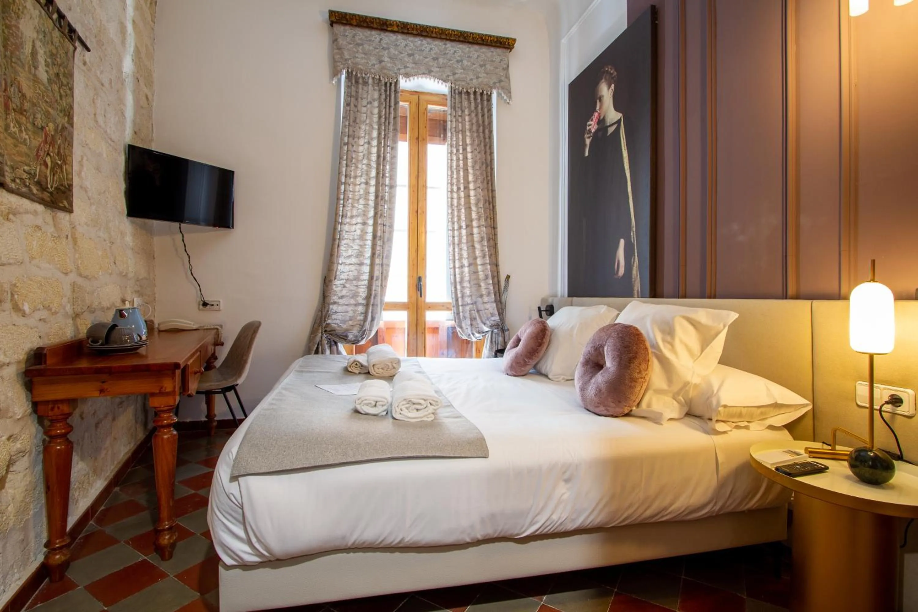 Bed in Les Monges Palace Boutique