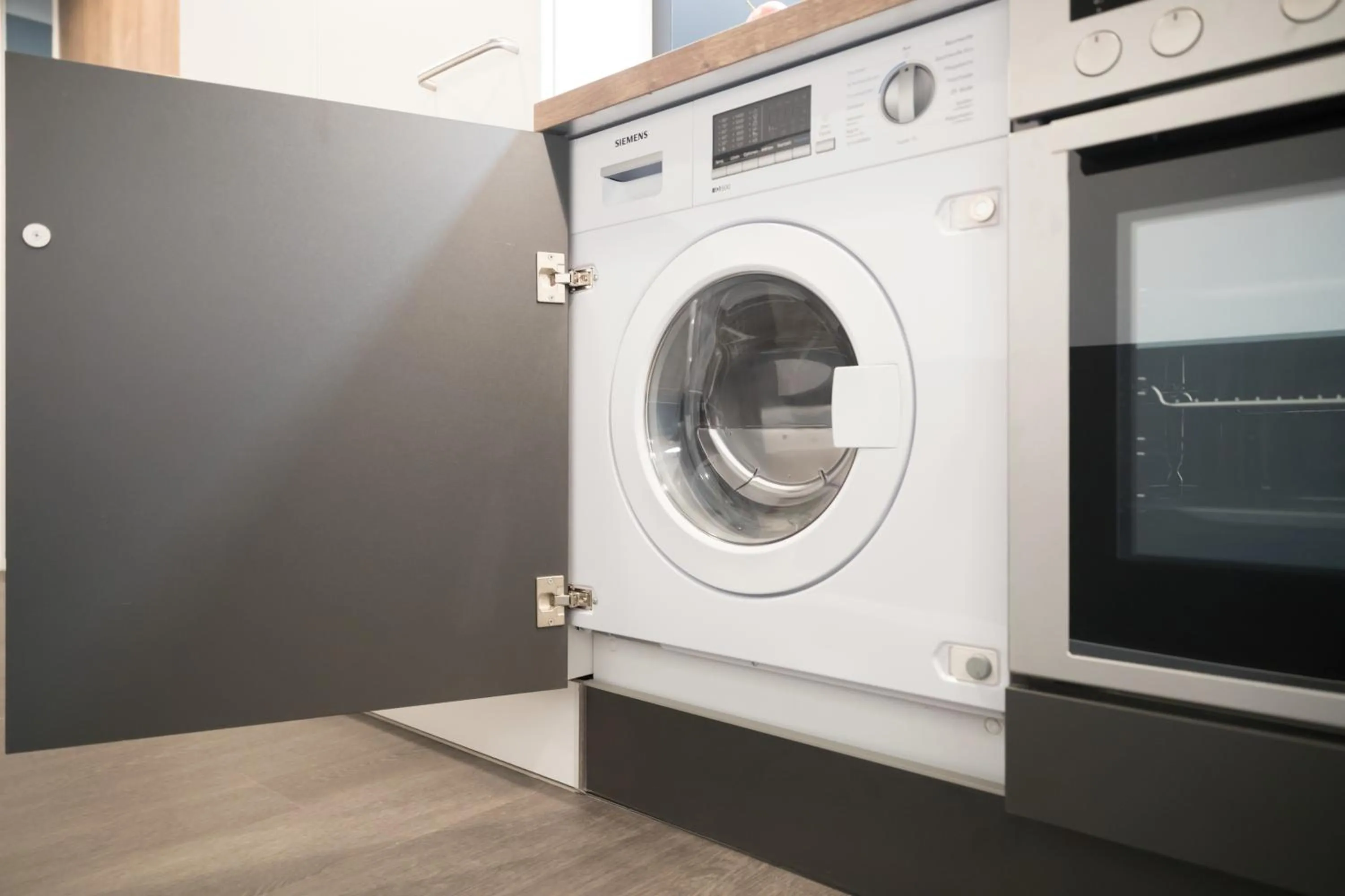 Kitchen or kitchenette in Aparthotel by dasPaul