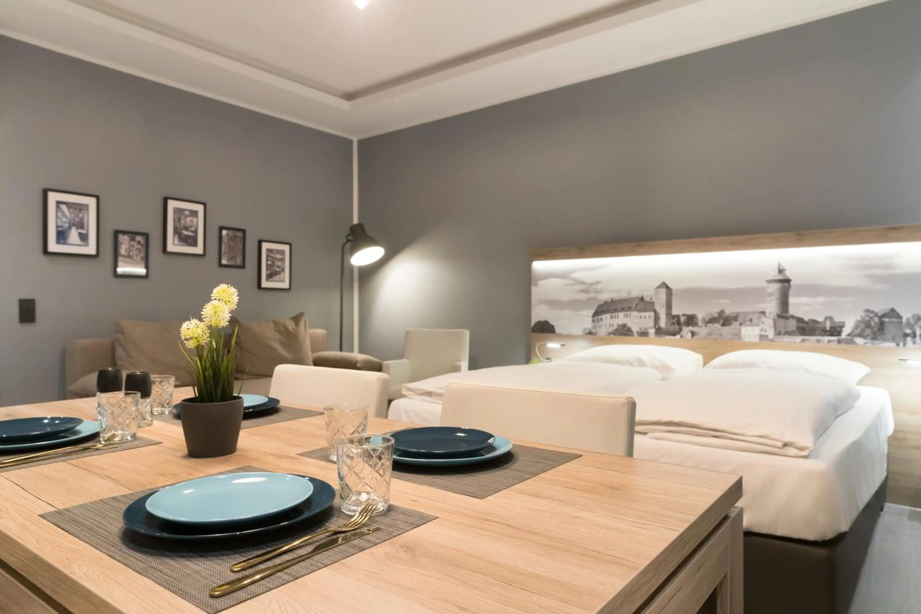 Photo of the whole room, Bed in Aparthotel by dasPaul