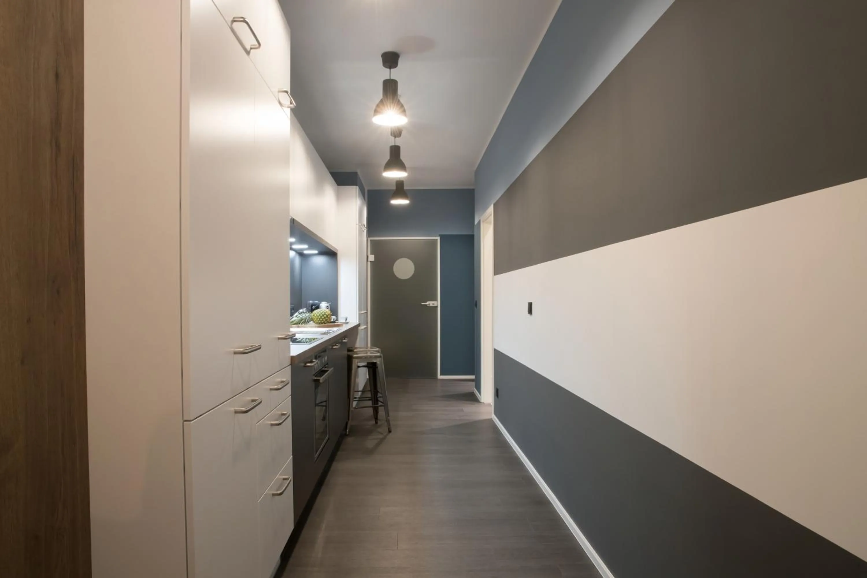 Kitchen or kitchenette in Aparthotel by dasPaul