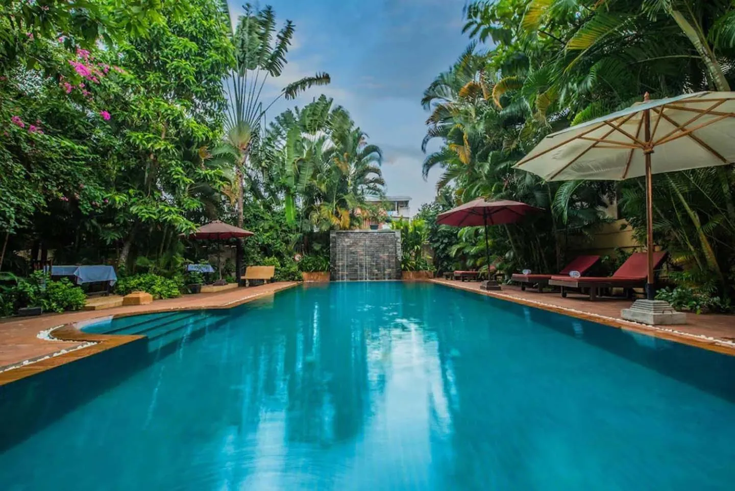 Swimming pool in Marirath Boutique Hotel