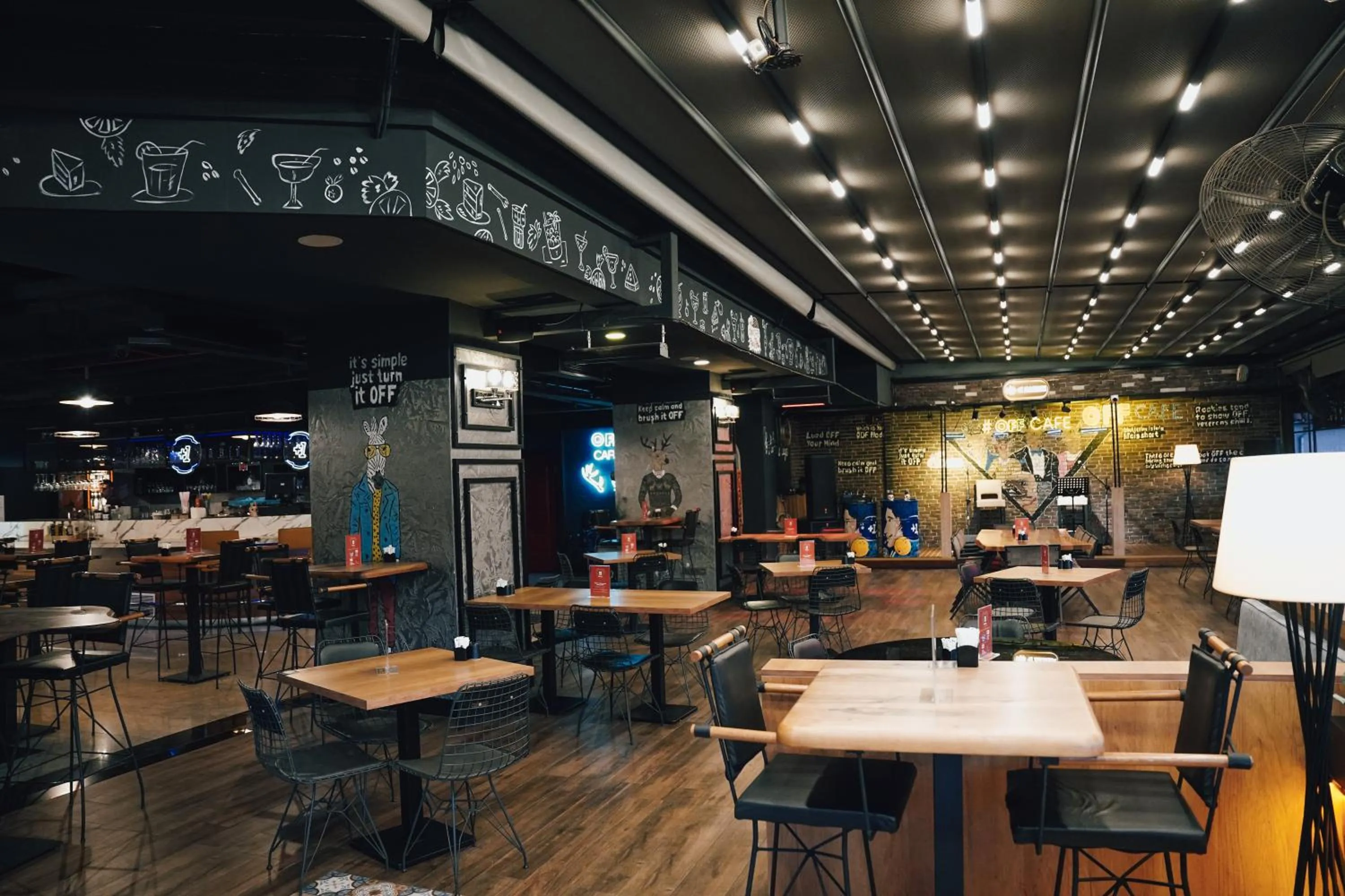 People in New Park Hotel