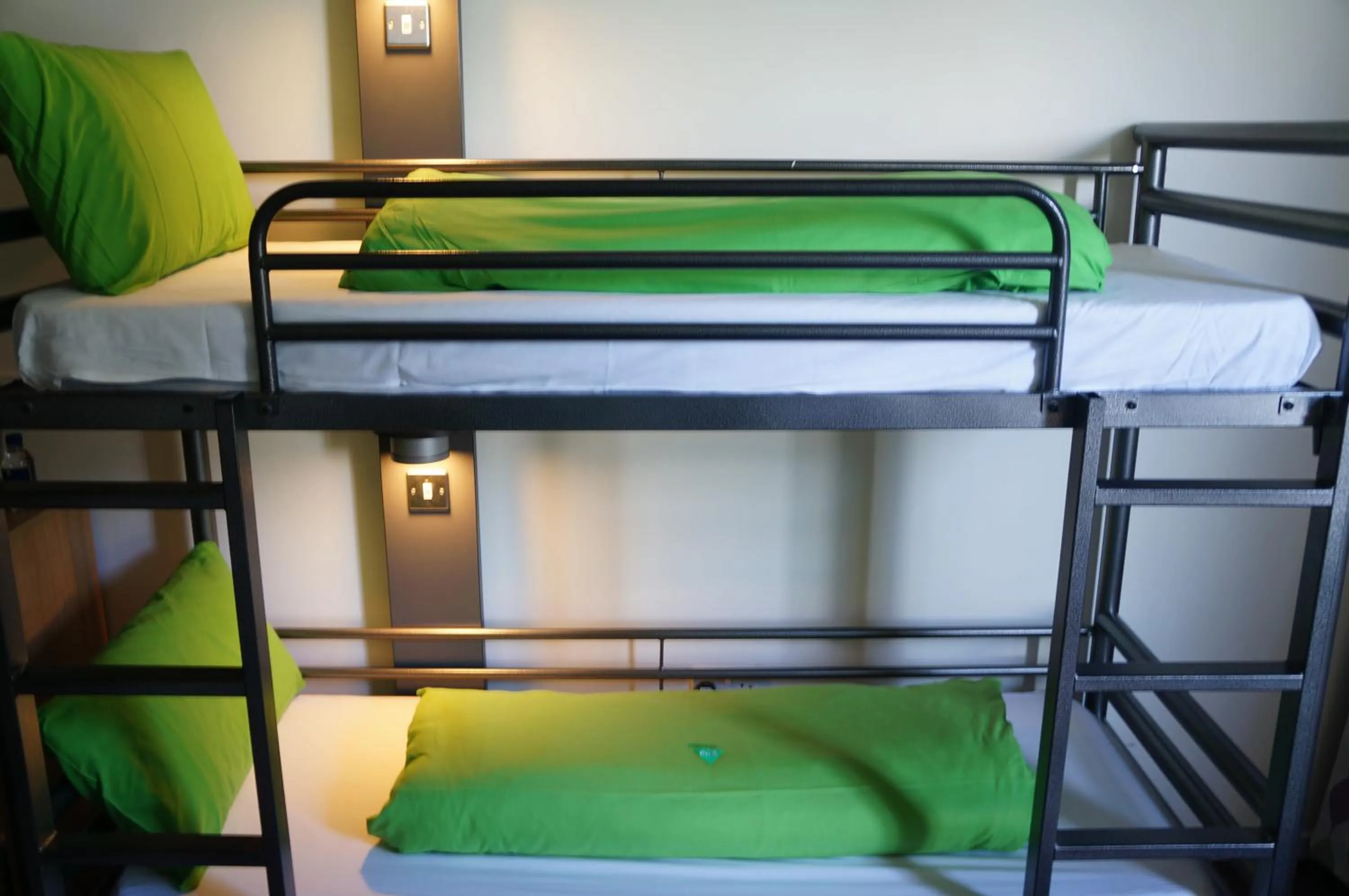 bunk bed in YHA Conwy