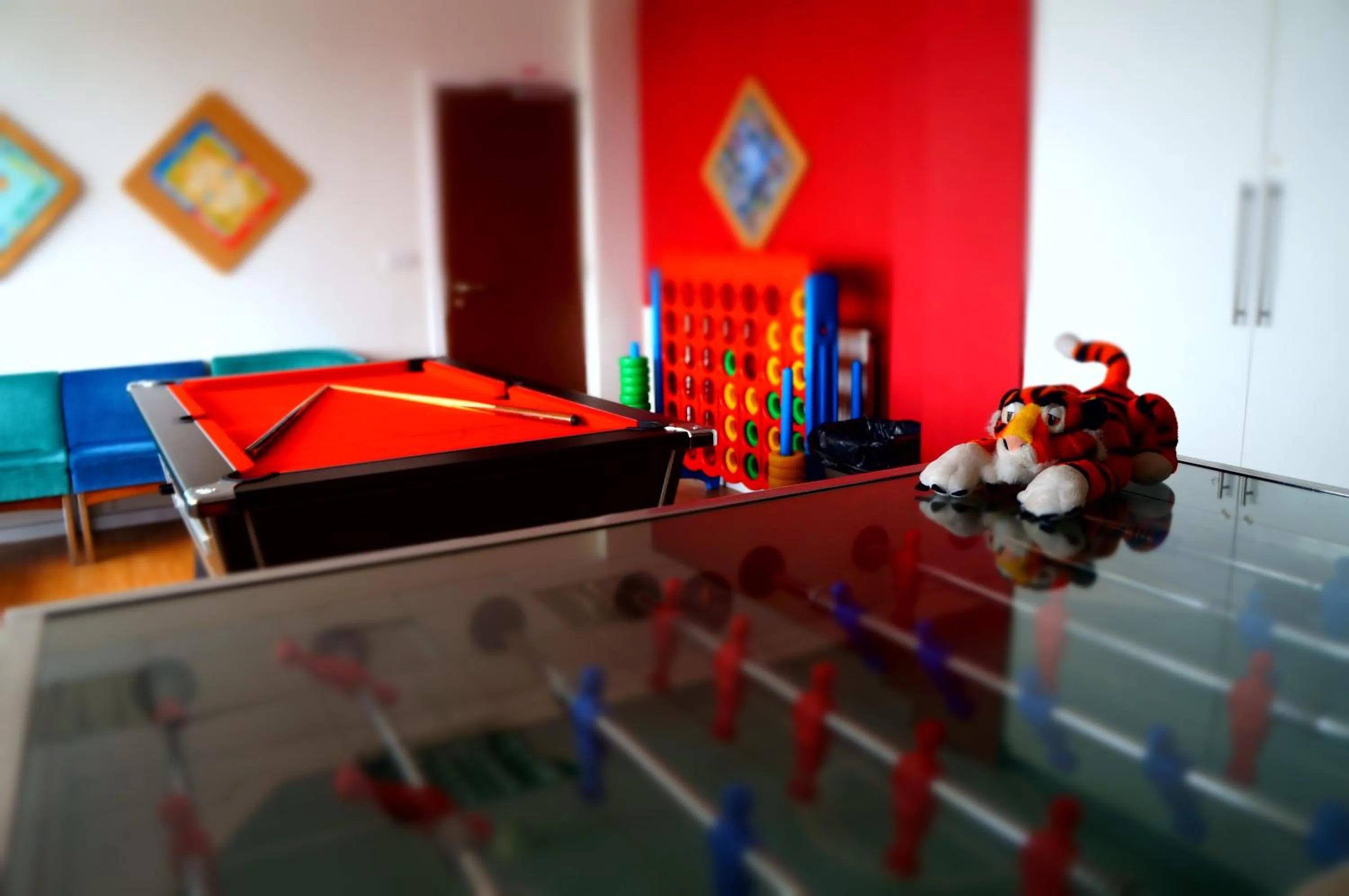 Billiard in YHA Conwy