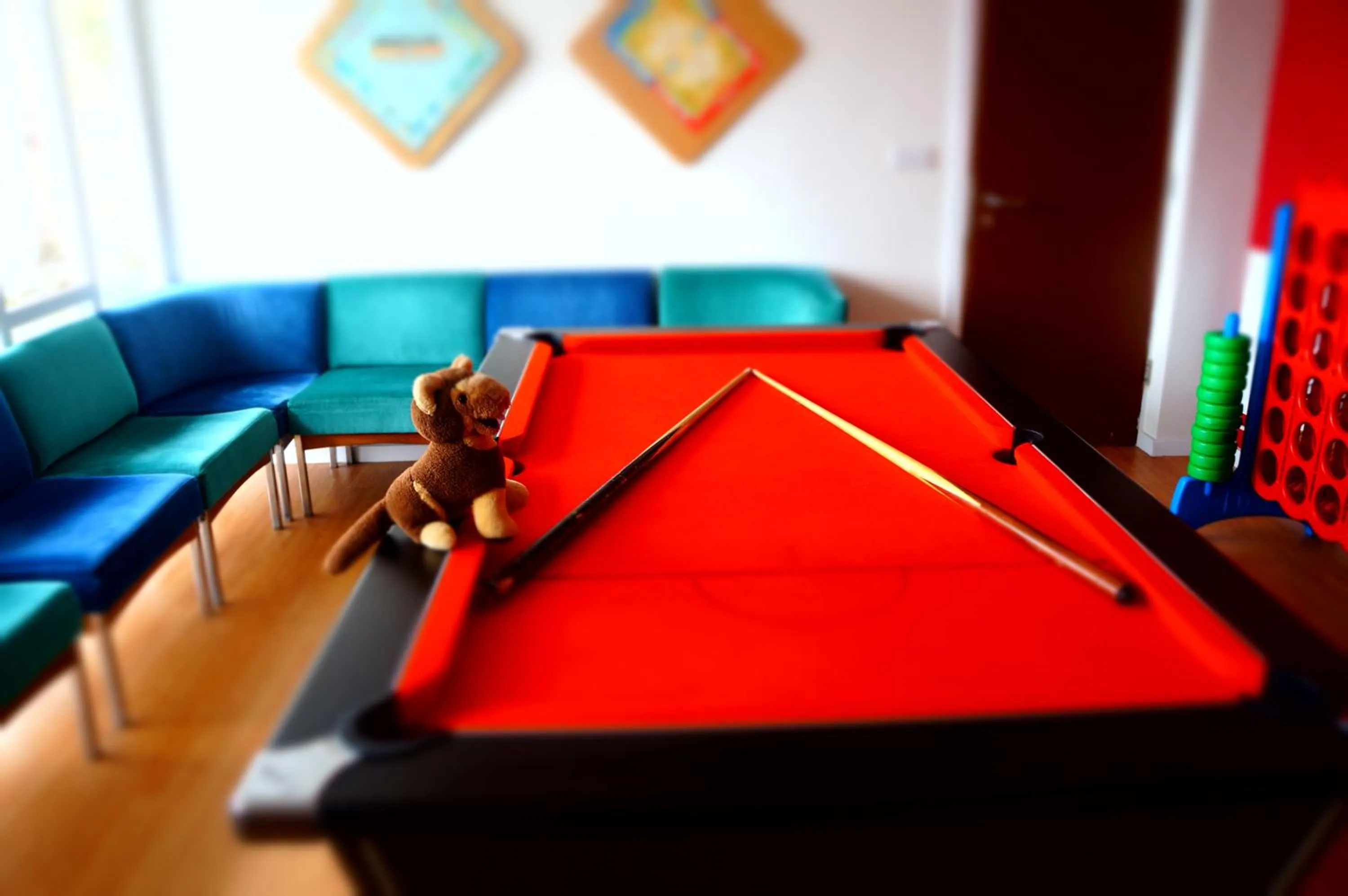 Billiard in YHA Conwy