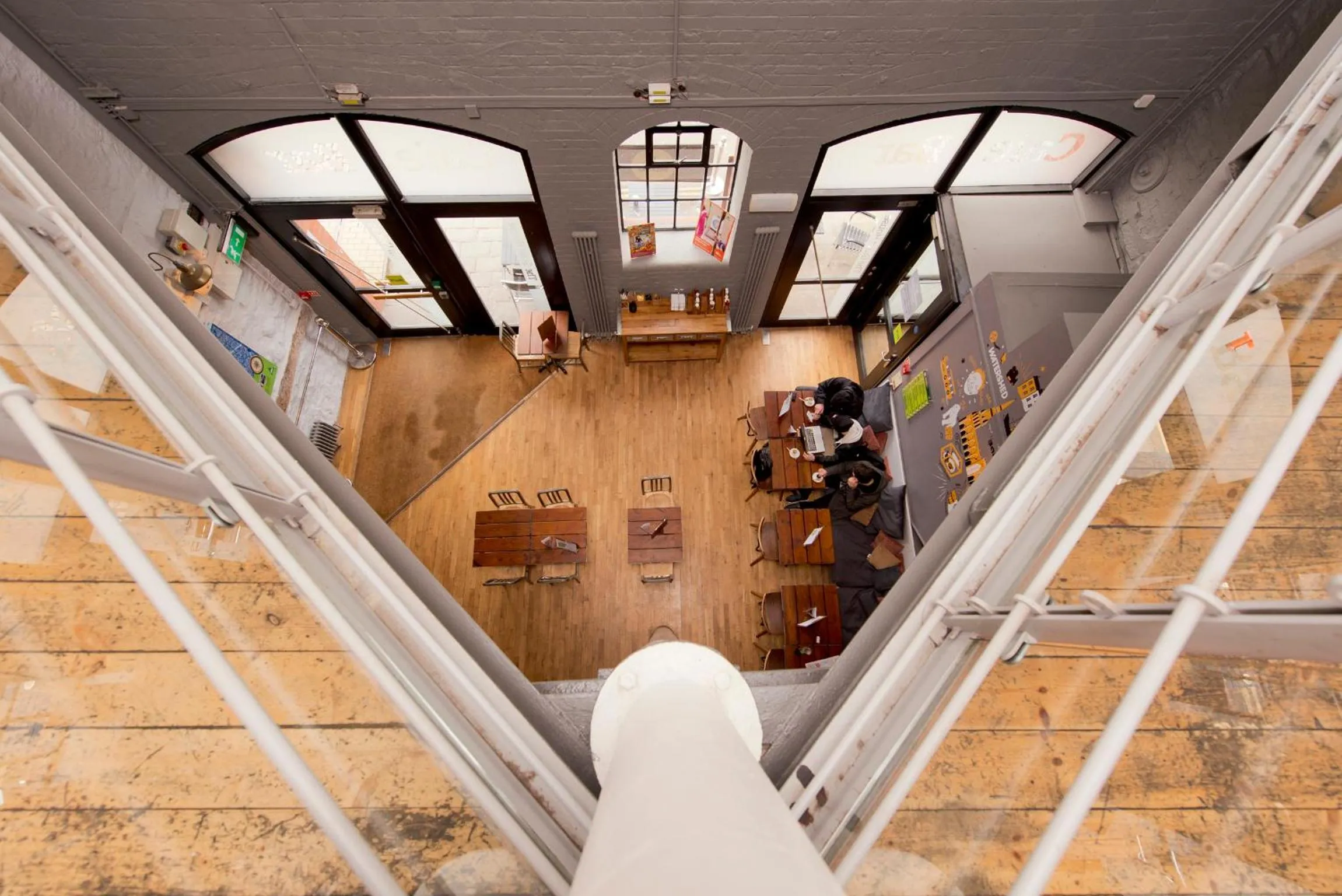 Lobby or reception in YHA Bristol