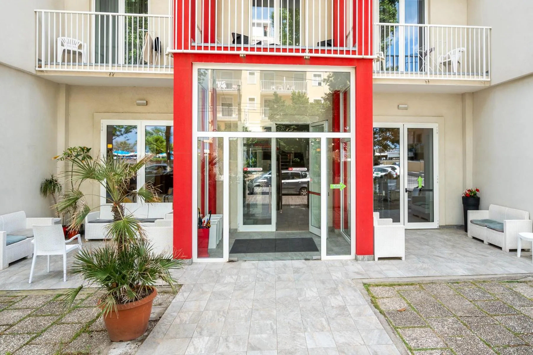 Property building in Hotel Amicizia