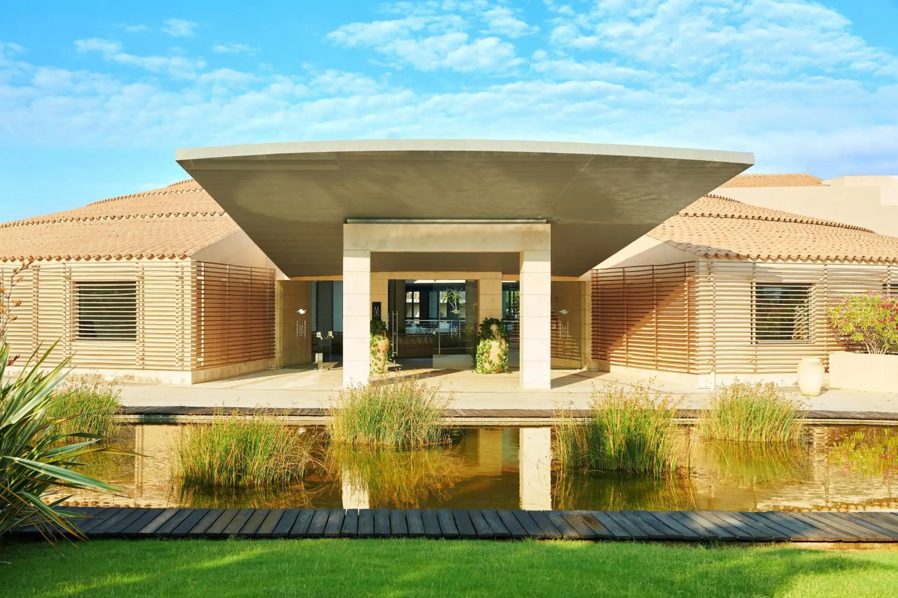 Facade/entrance in Capovaticano Resort Thalasso Spa Facade/entrance in Capovaticano Resort Thalasso Spa