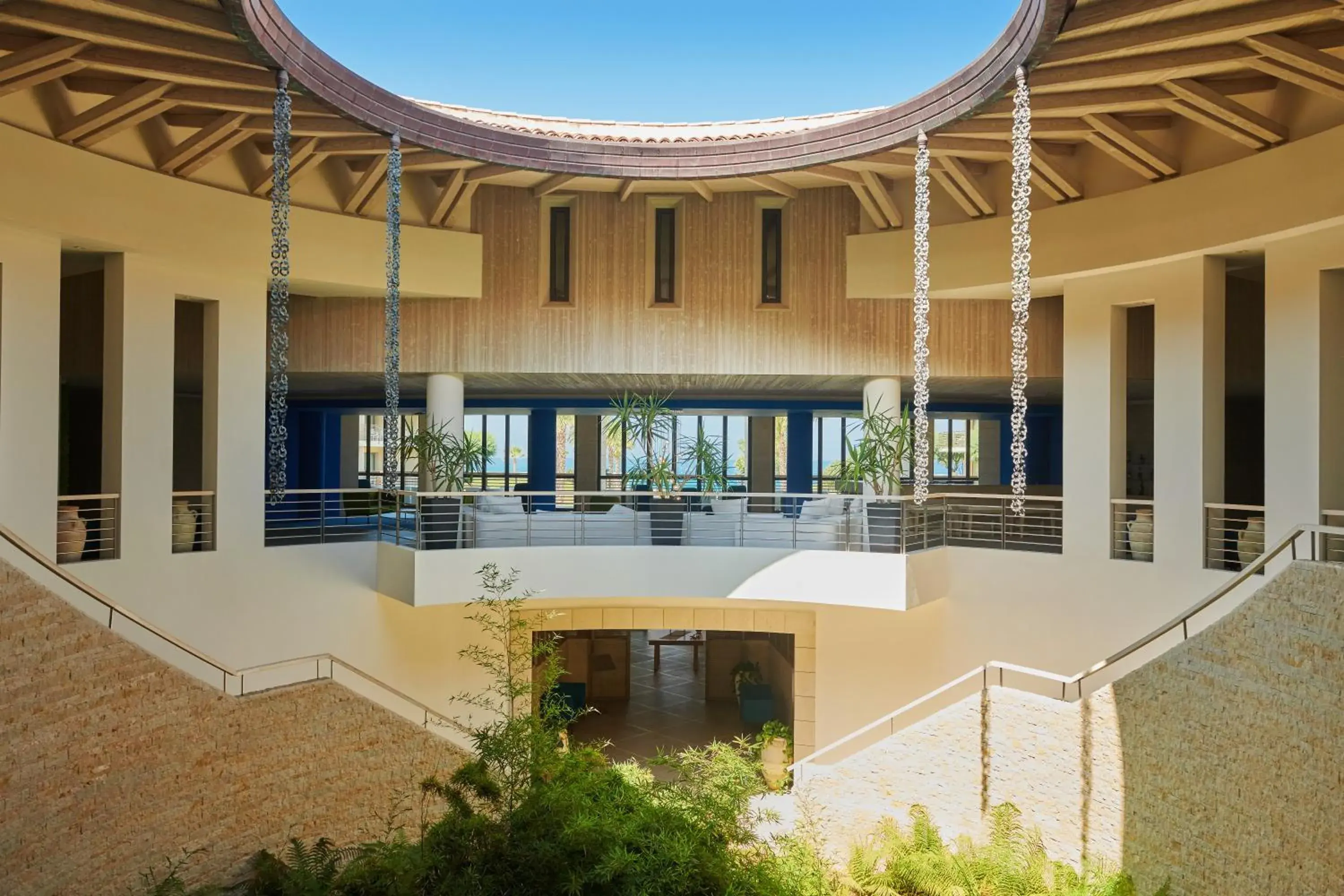 Lobby or reception in Capovaticano Resort Thalasso Spa Lobby or reception in Capovaticano Resort Thalasso Spa