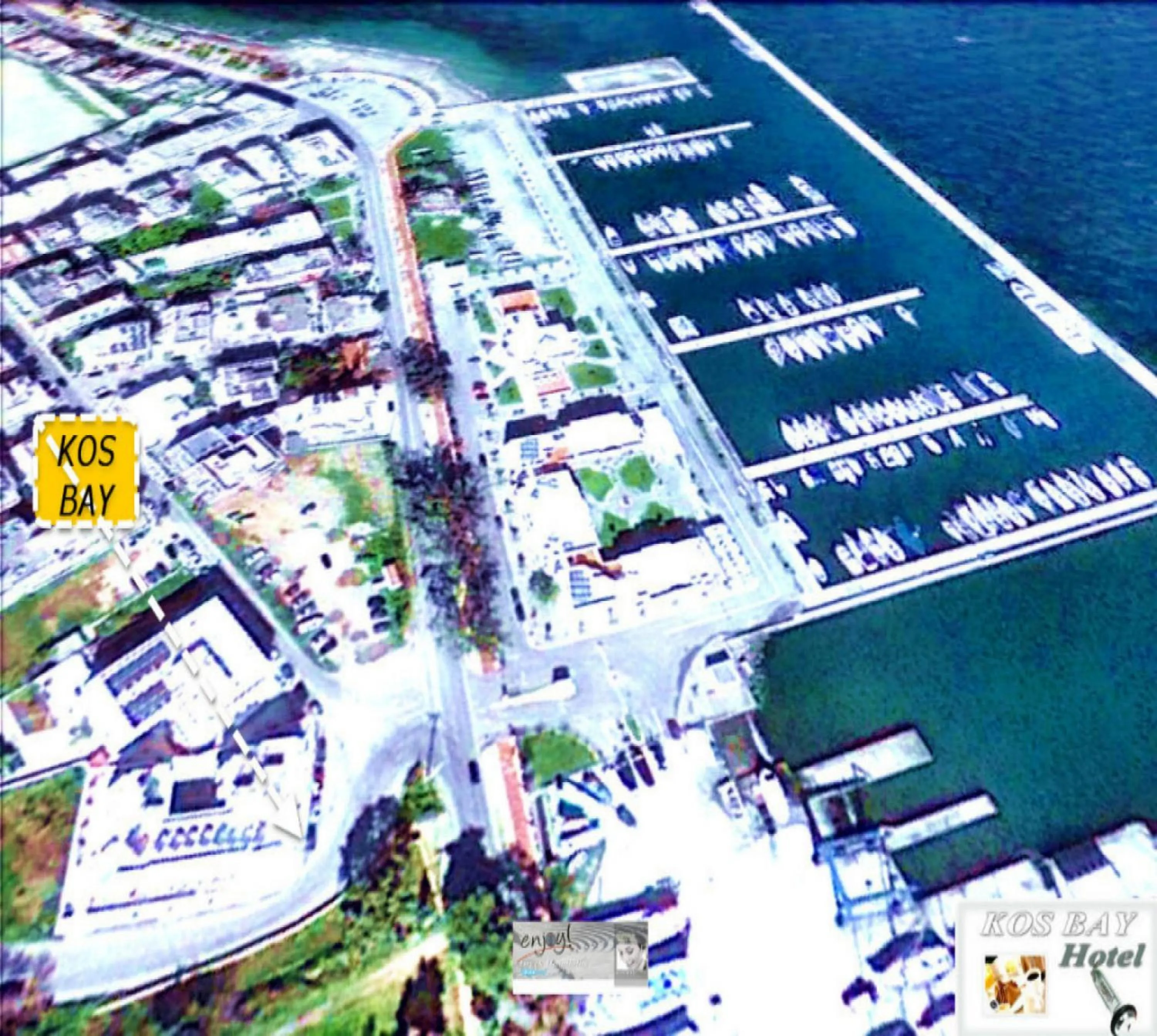 Area and facilities in Kos Bay Hotel