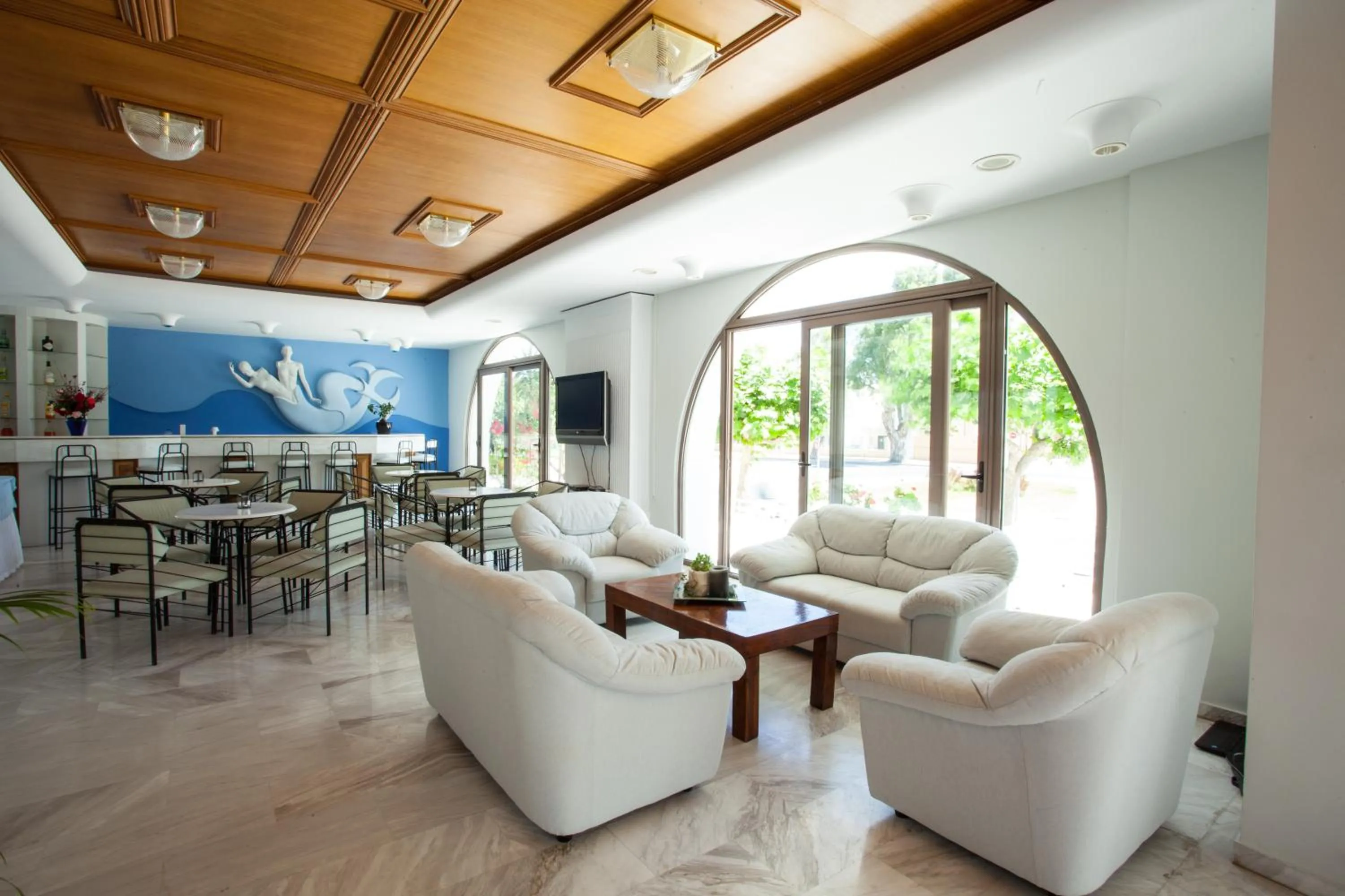 Communal lounge/ TV room in Kos Bay Hotel