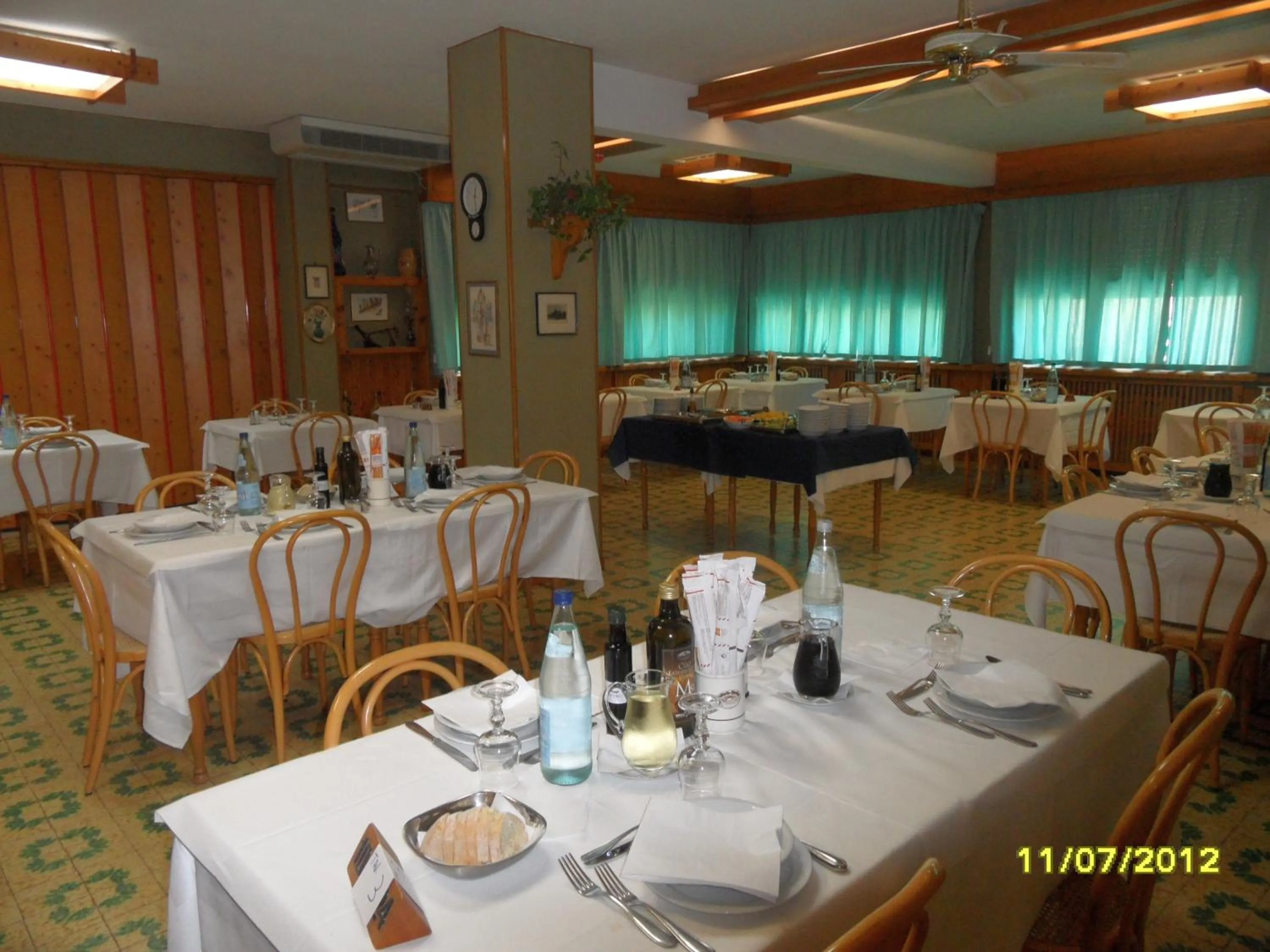 Dining area in Hotel Prati