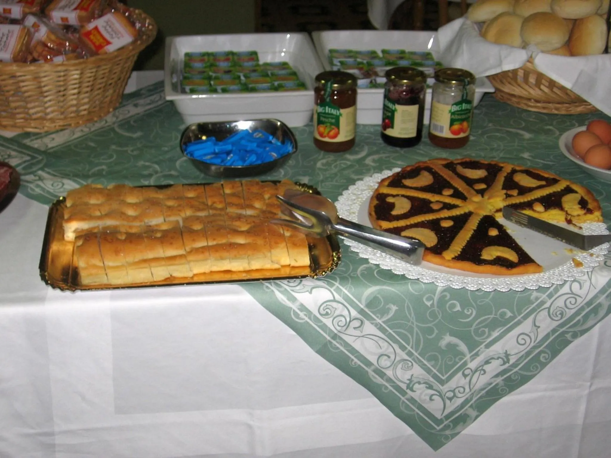 Food close-up in Hotel Prati
