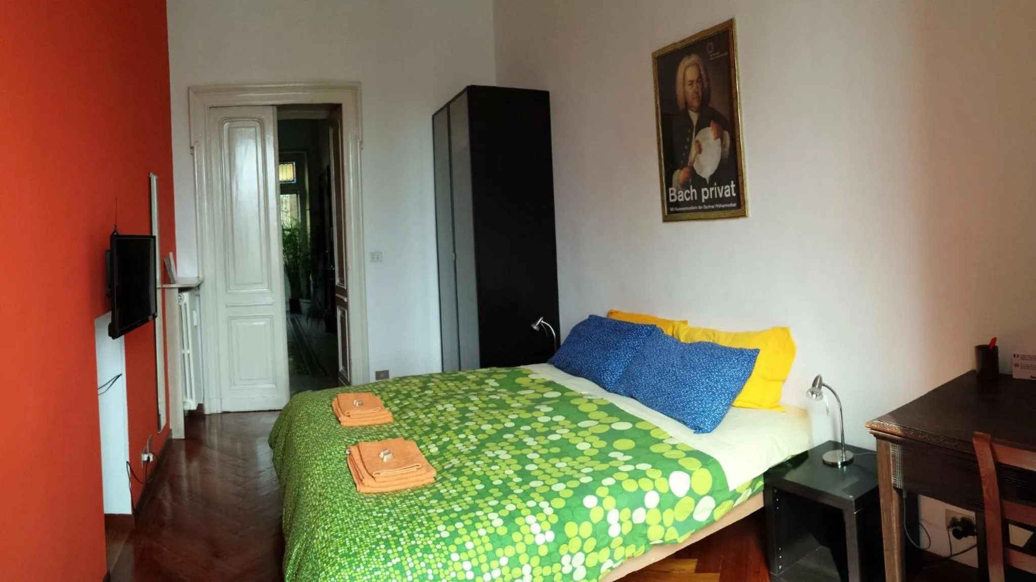 Bedroom, Bed in Al Porta Susa B&B