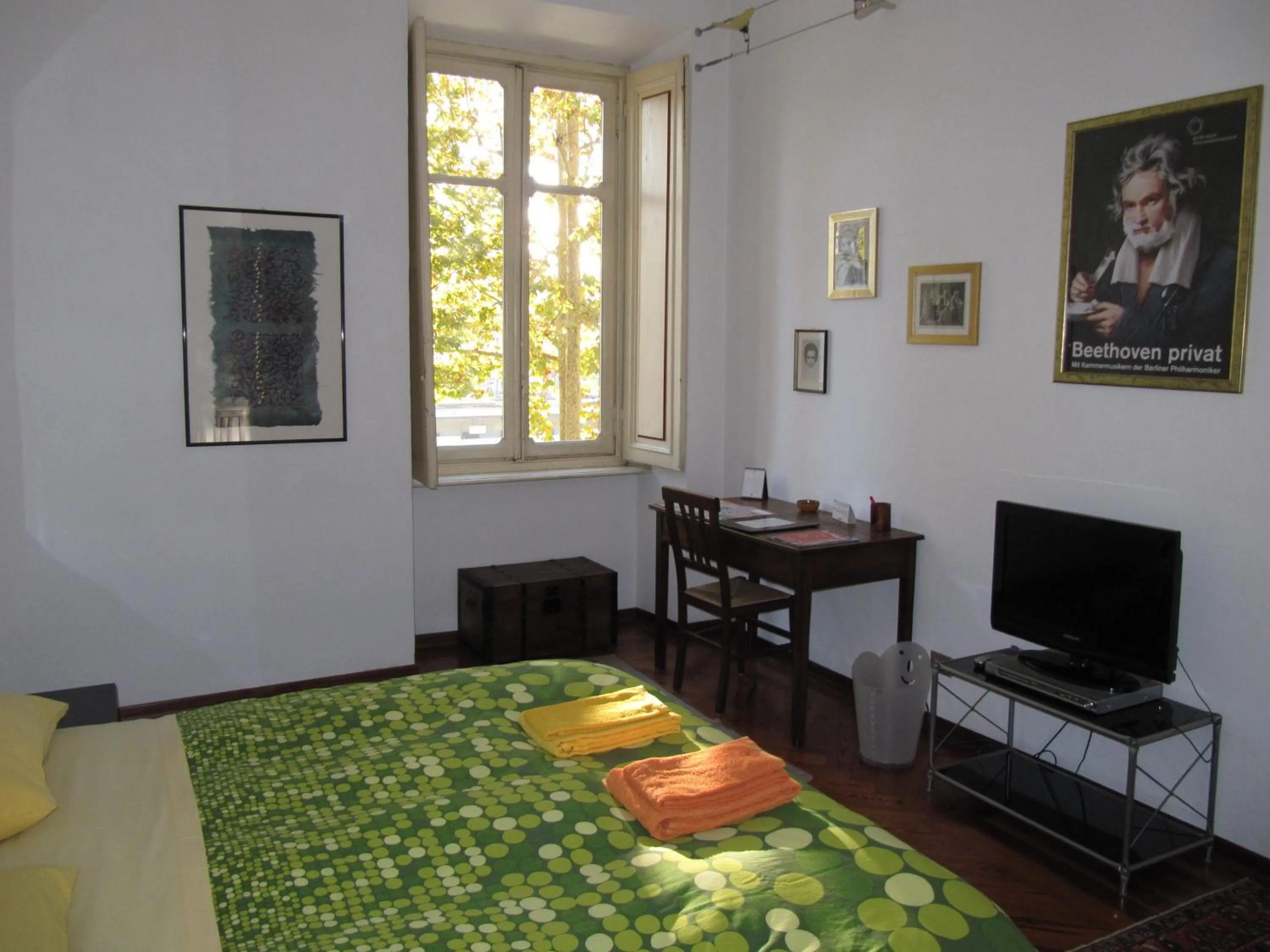 Bedroom, Bed in Al Porta Susa B&B